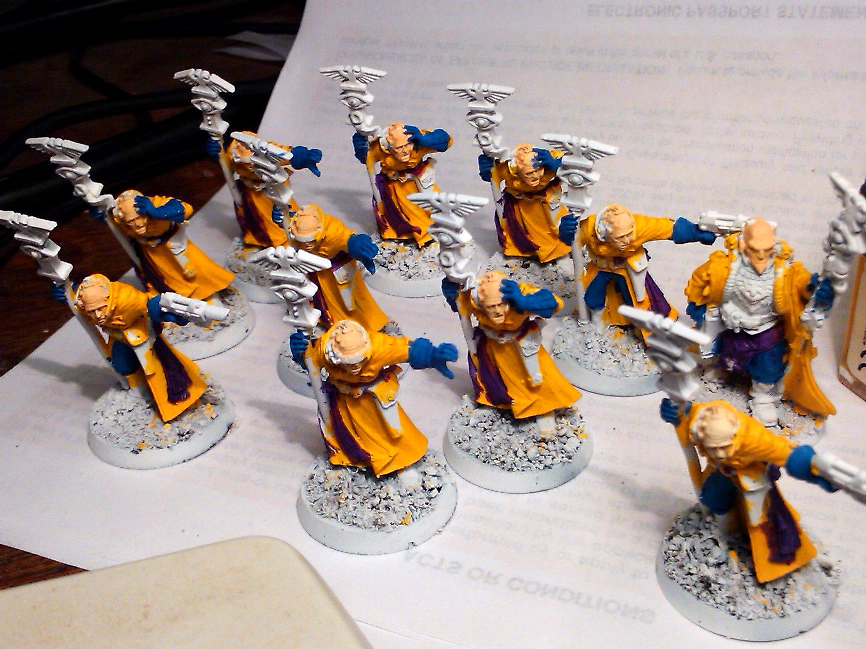 Conversion, Imperial Guard, Mordian Iron Guard, Paint Scheme, Psykers, Warhammer 40,000