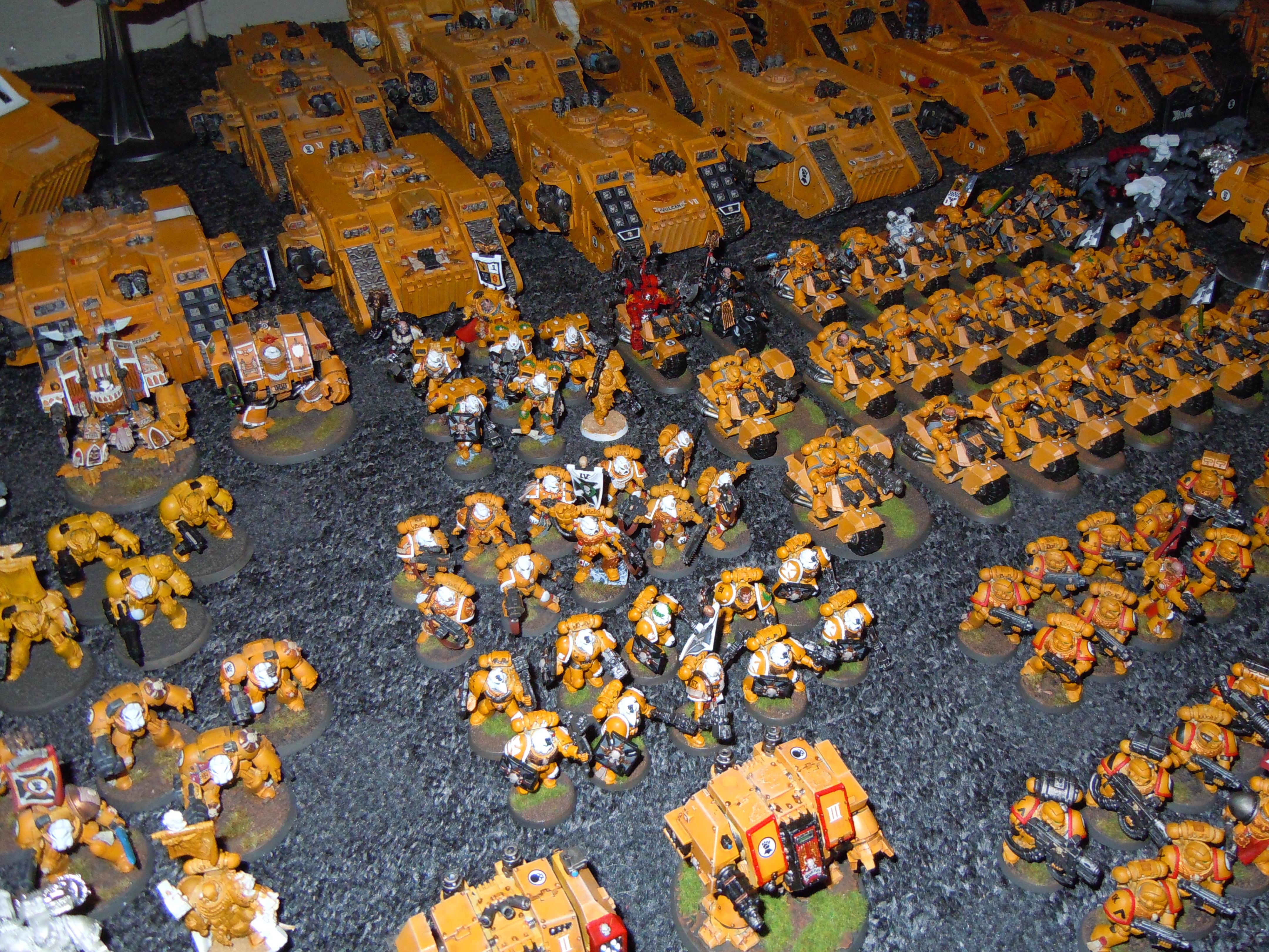 Army, Imperial Fists, Land Raiders, Space Marines
