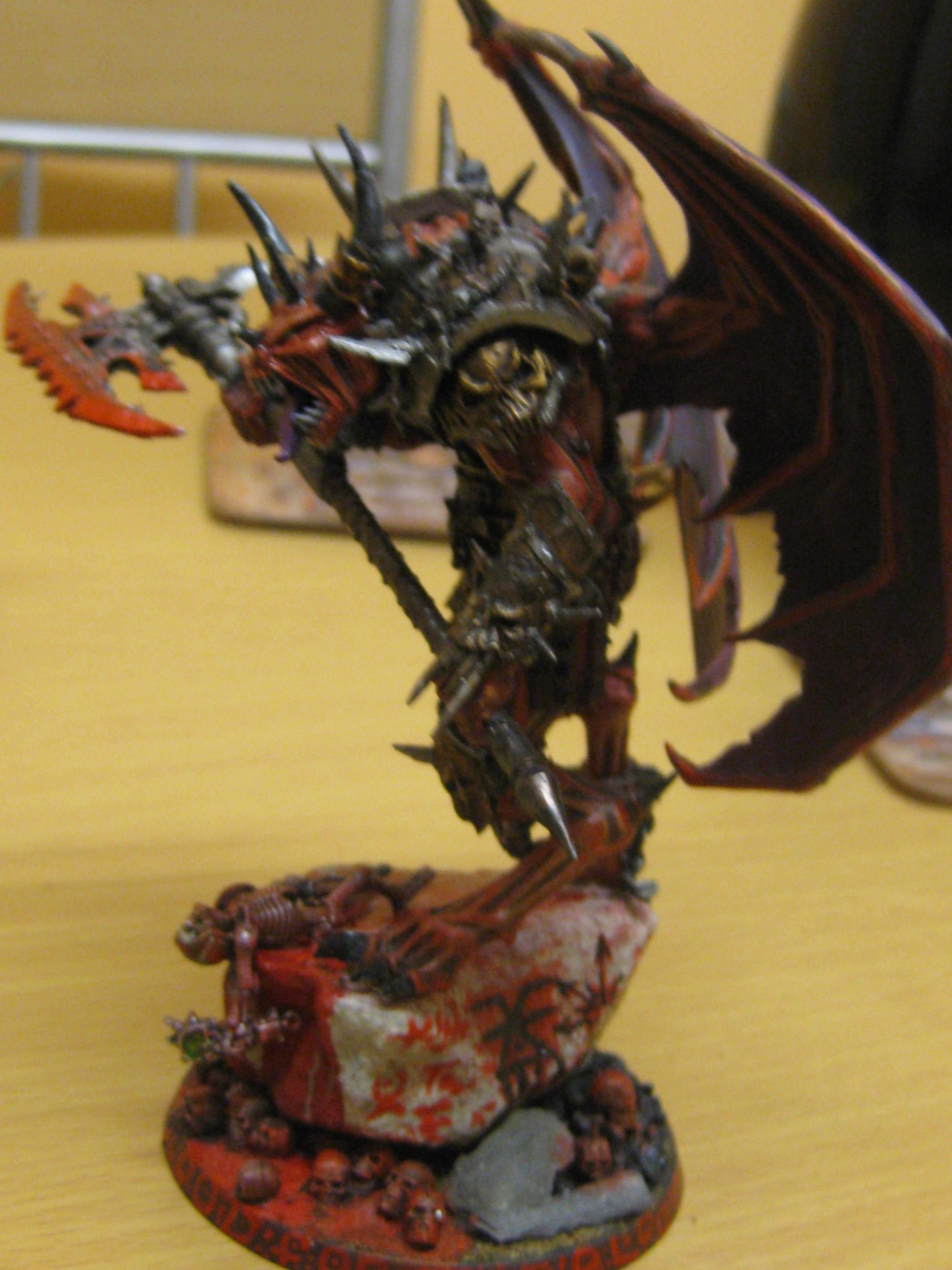 Bloodthirster, Chaos, Daemon Prince, Daemons, Forge World