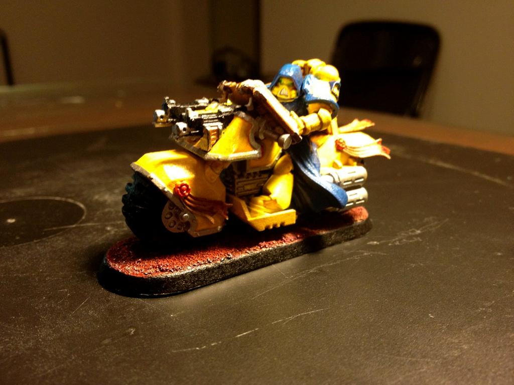 Bike, Captain, Characters, Imperial Fists, Librarian, Space Marines