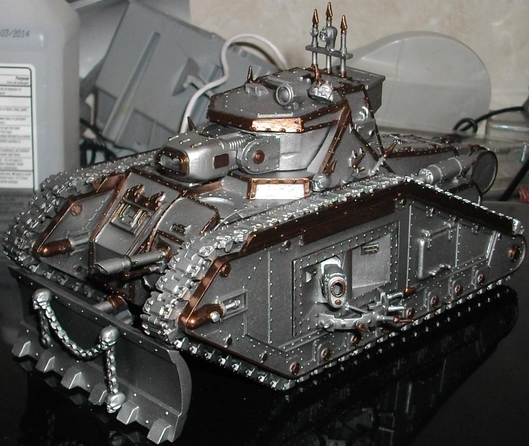 Airbrushed, Chaos, Conversion, Malcador, Painting, Work In Progress