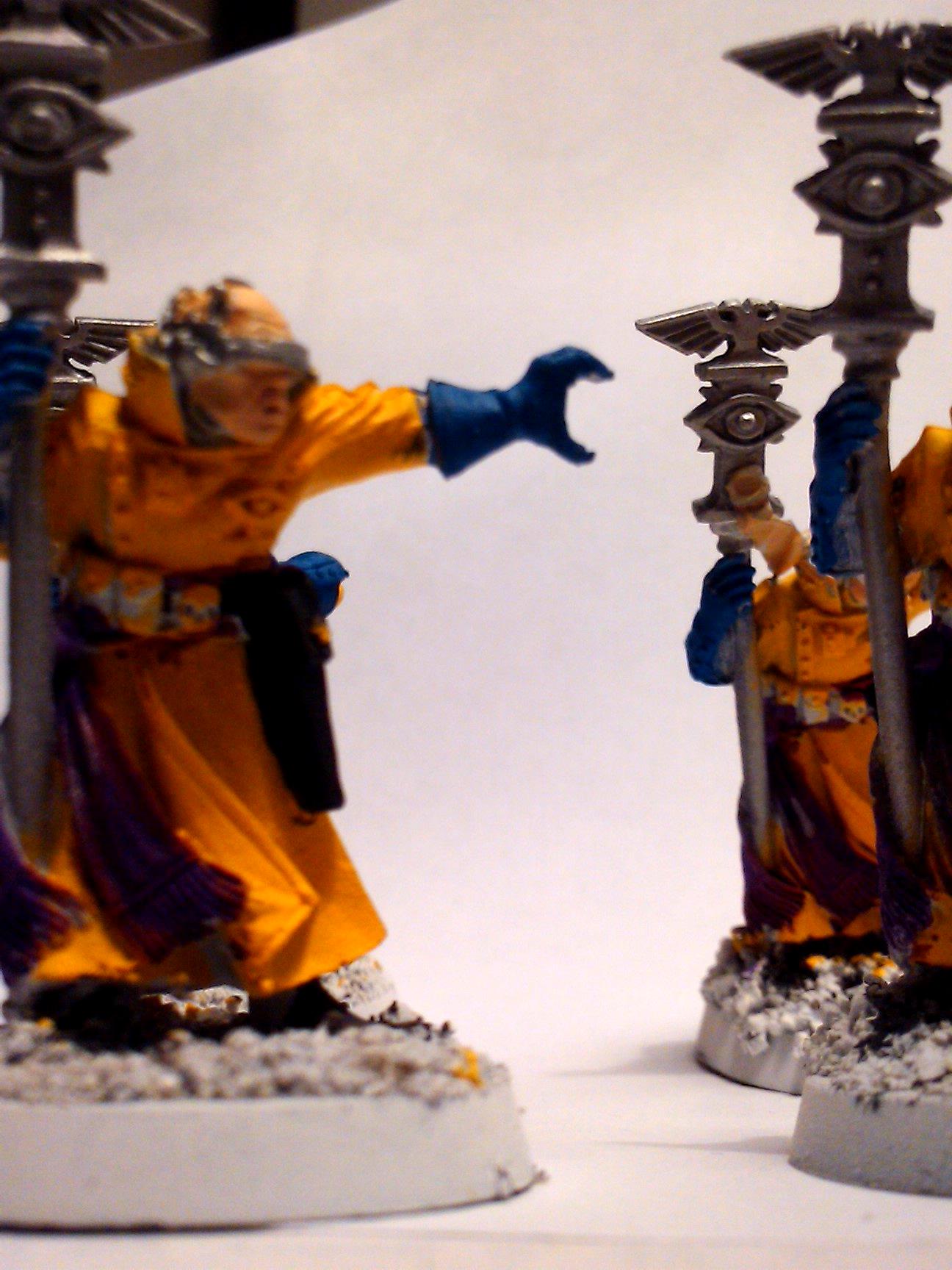 Conversion, Imperial Guard, Mordian Iron Guard, Paint Scheme, Psykers, Warhammer 40,000