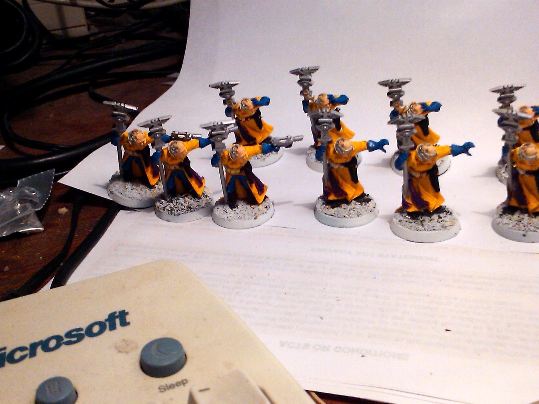 Conversion, Imperial Guard, Mordian Iron Guard, Paint Scheme, Psykers, Warhammer 40,000