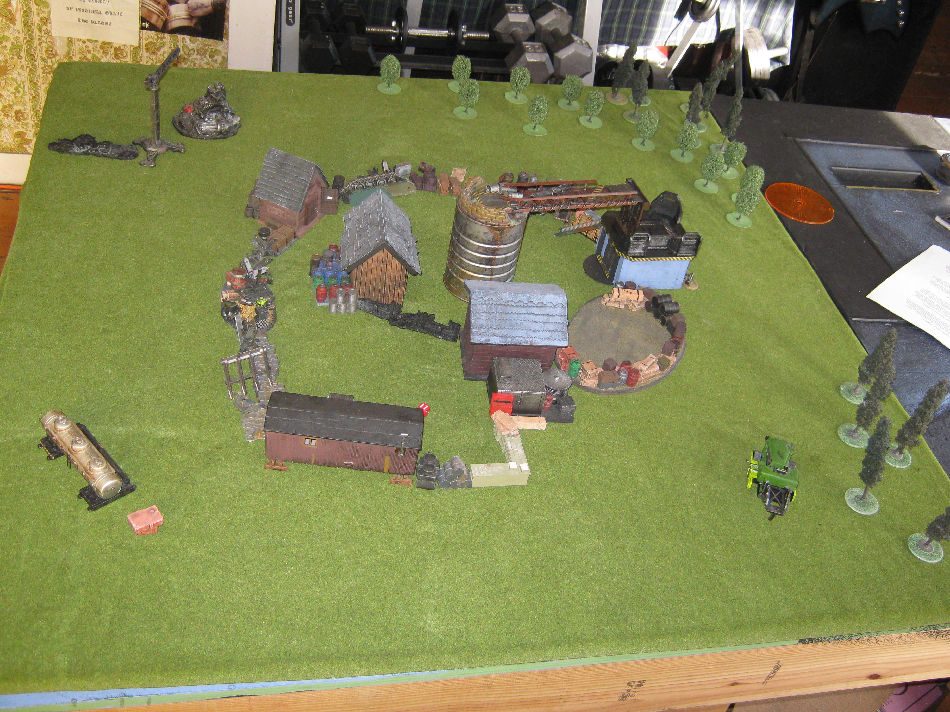 Necromunda, Plasticard, Scratch Build, Terrain, Warhammer 40,000