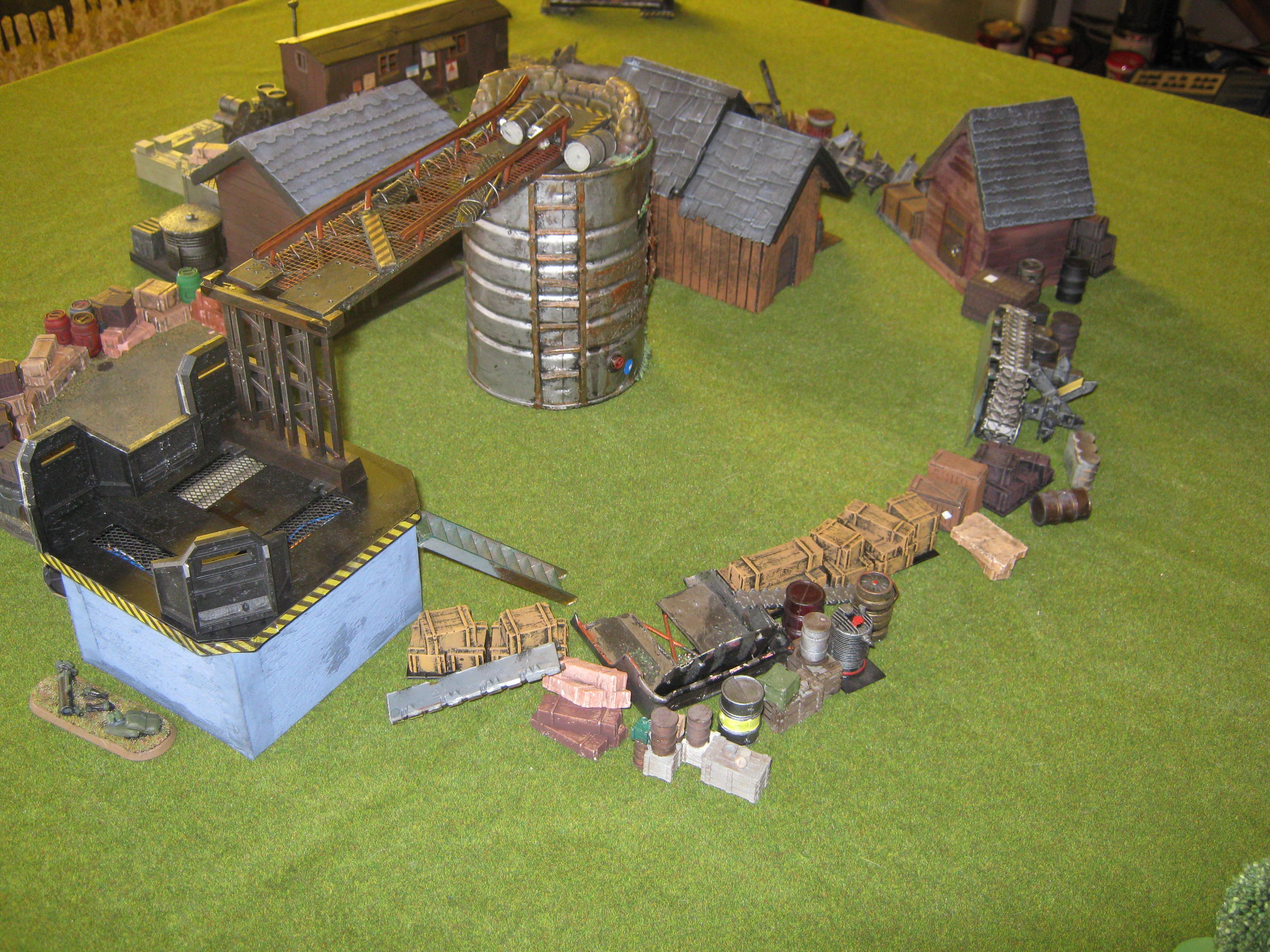Necromunda, Plasticard, Scratch Build, Terrain, Warhammer 40,000