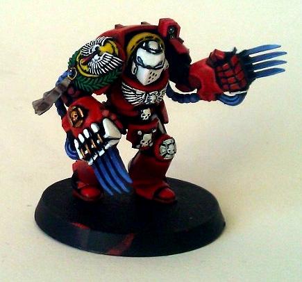 Blood Angels, Lightning Claws, Space Marines, Terminator Armor, Warhammer 40,000