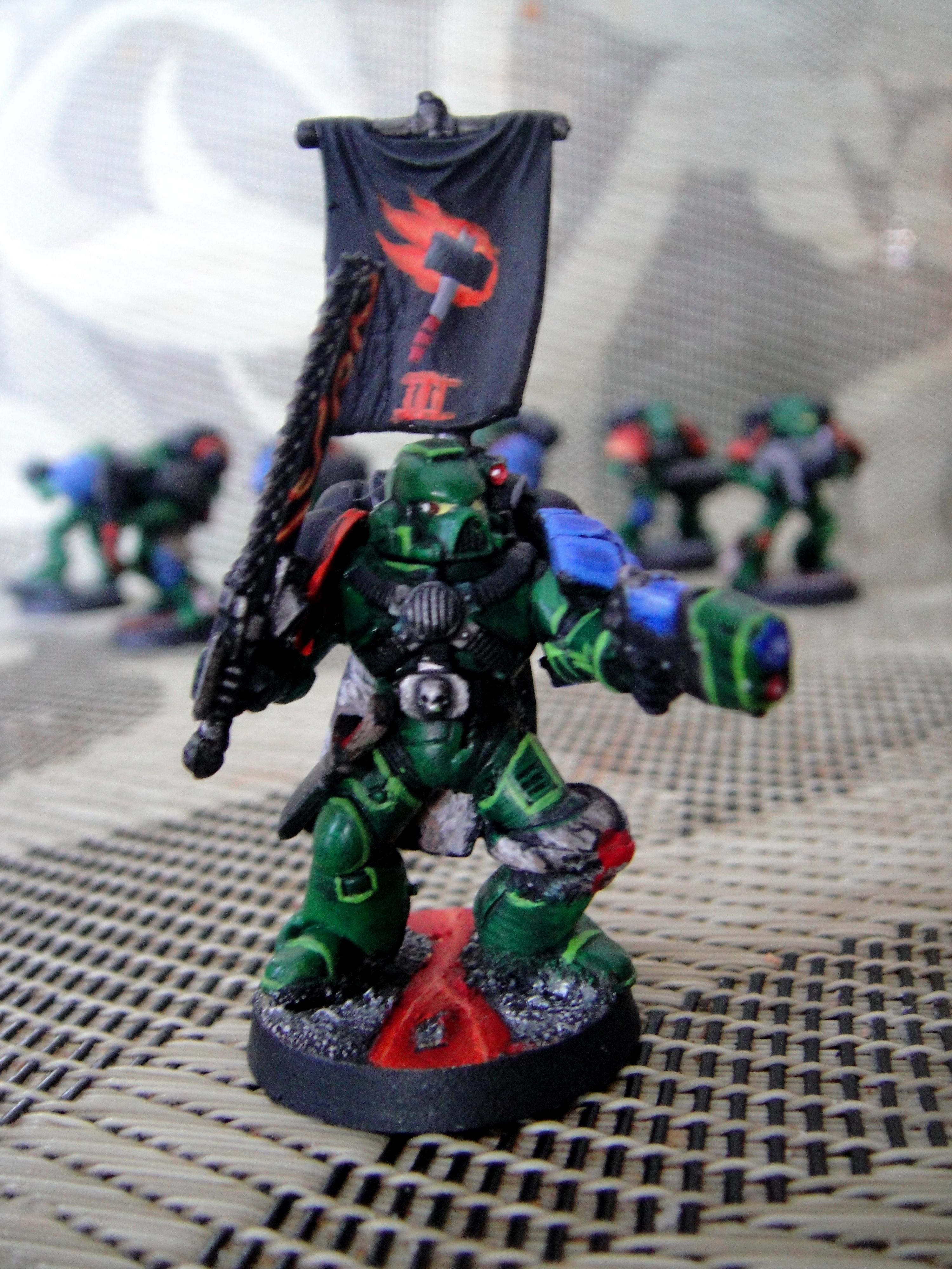 Salamanders, Sergeant, Space Marines