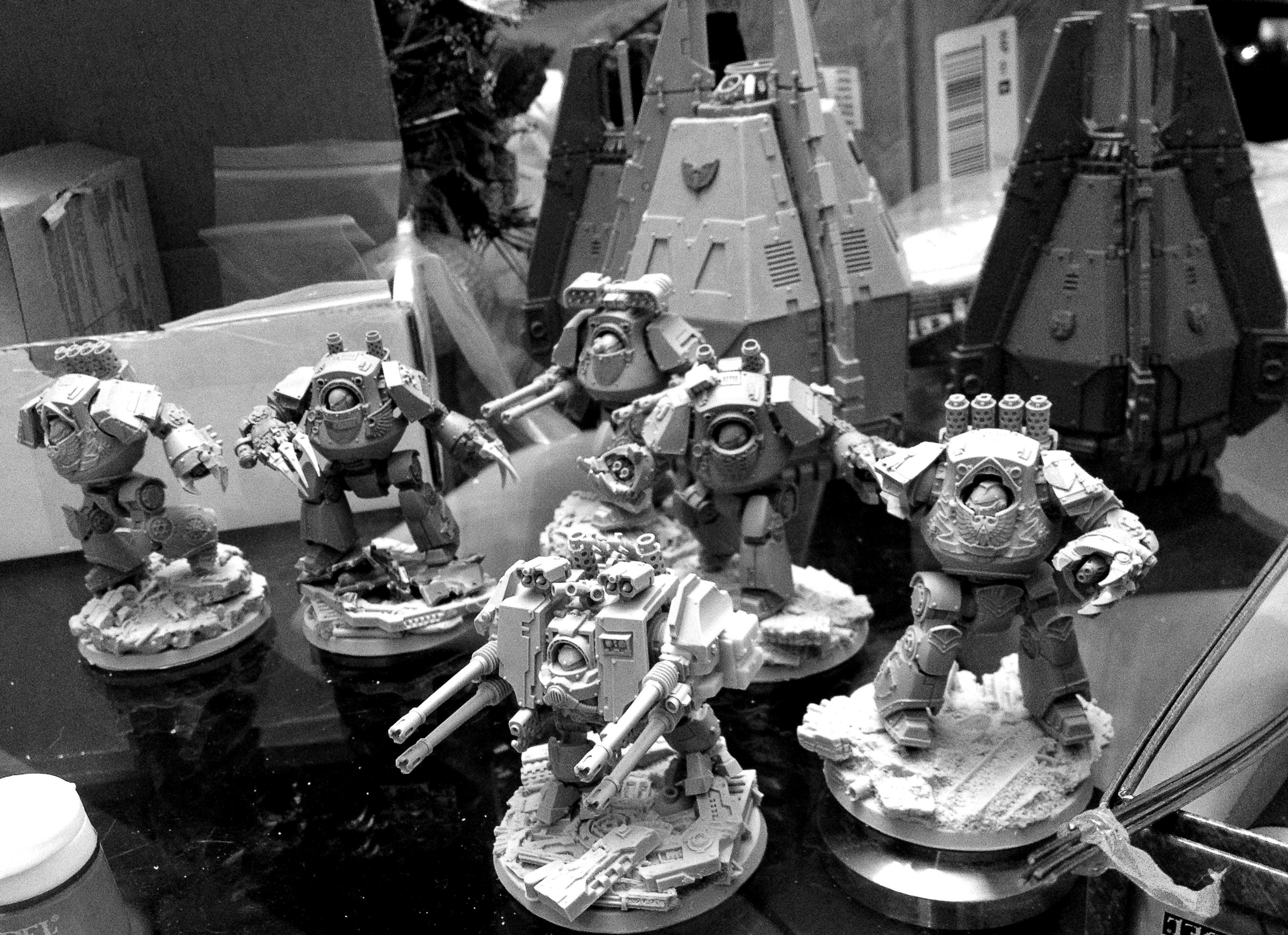 5/6 contemptors, mostly done with a MKIV rifleman