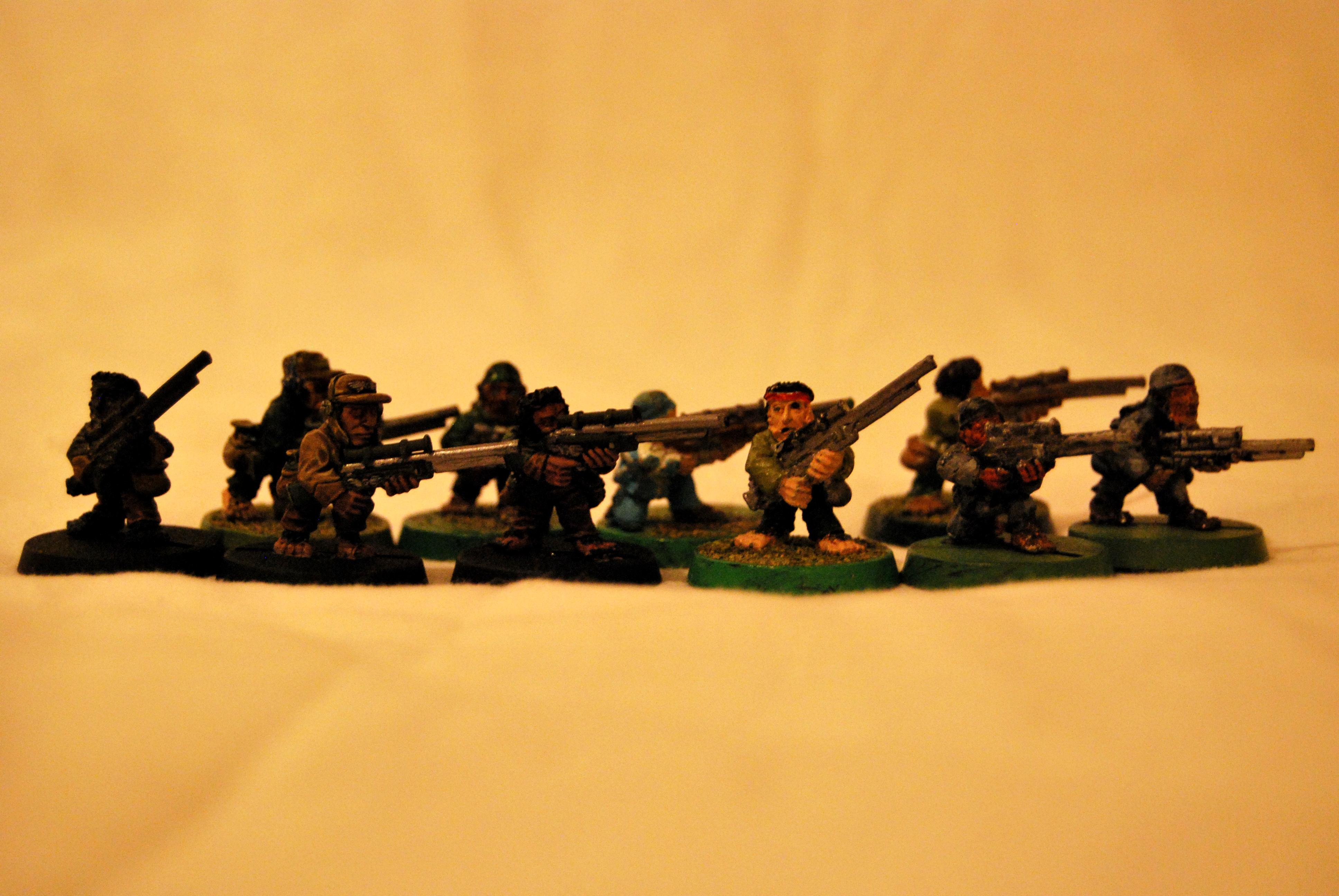 Imperial Guard, Ratlings, Snipers, Squad, Warhammer 40,000