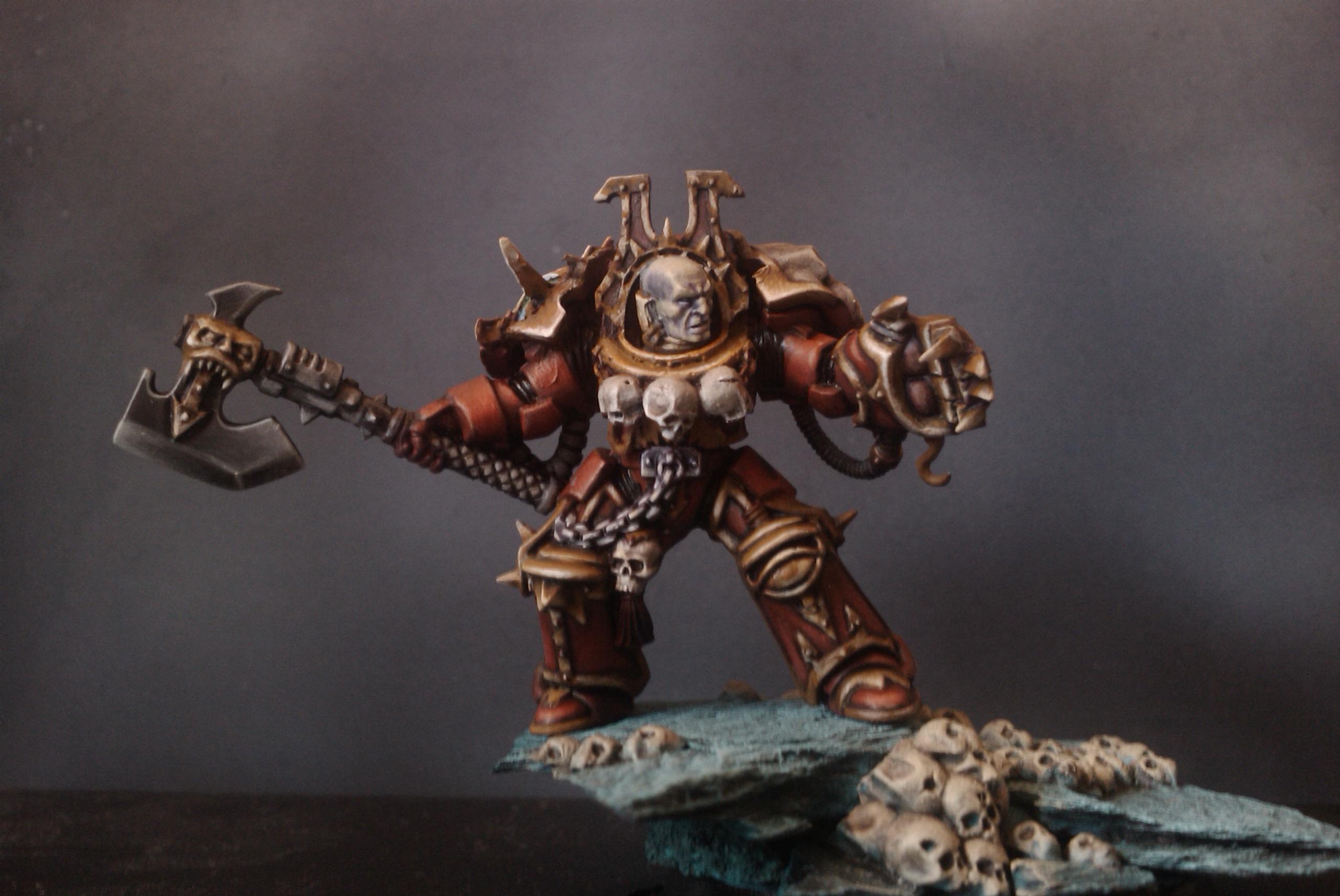 Axe, Chaos, Terminator Armor