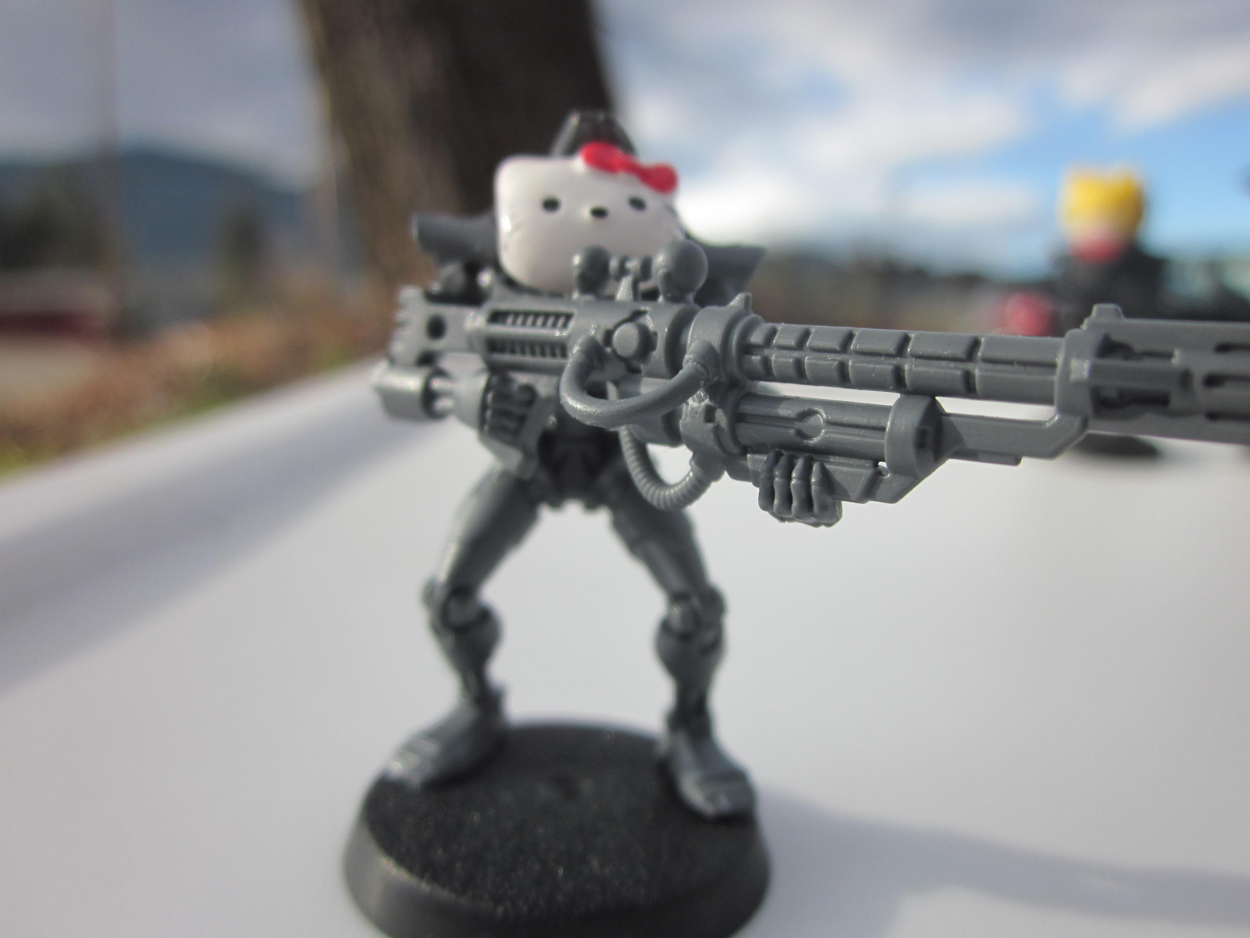 Deathmark with temporary head