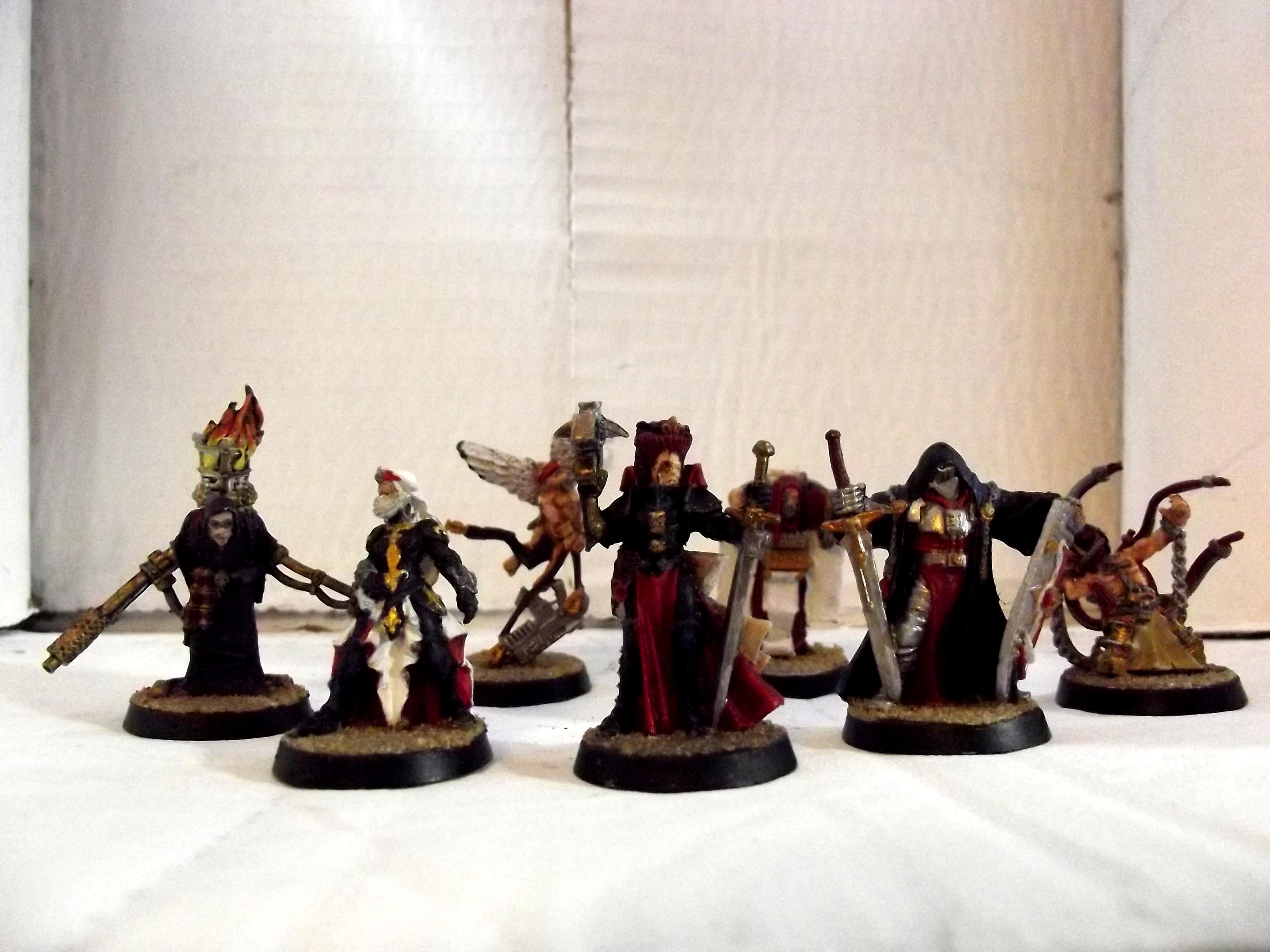 Inquisitor and retinue 