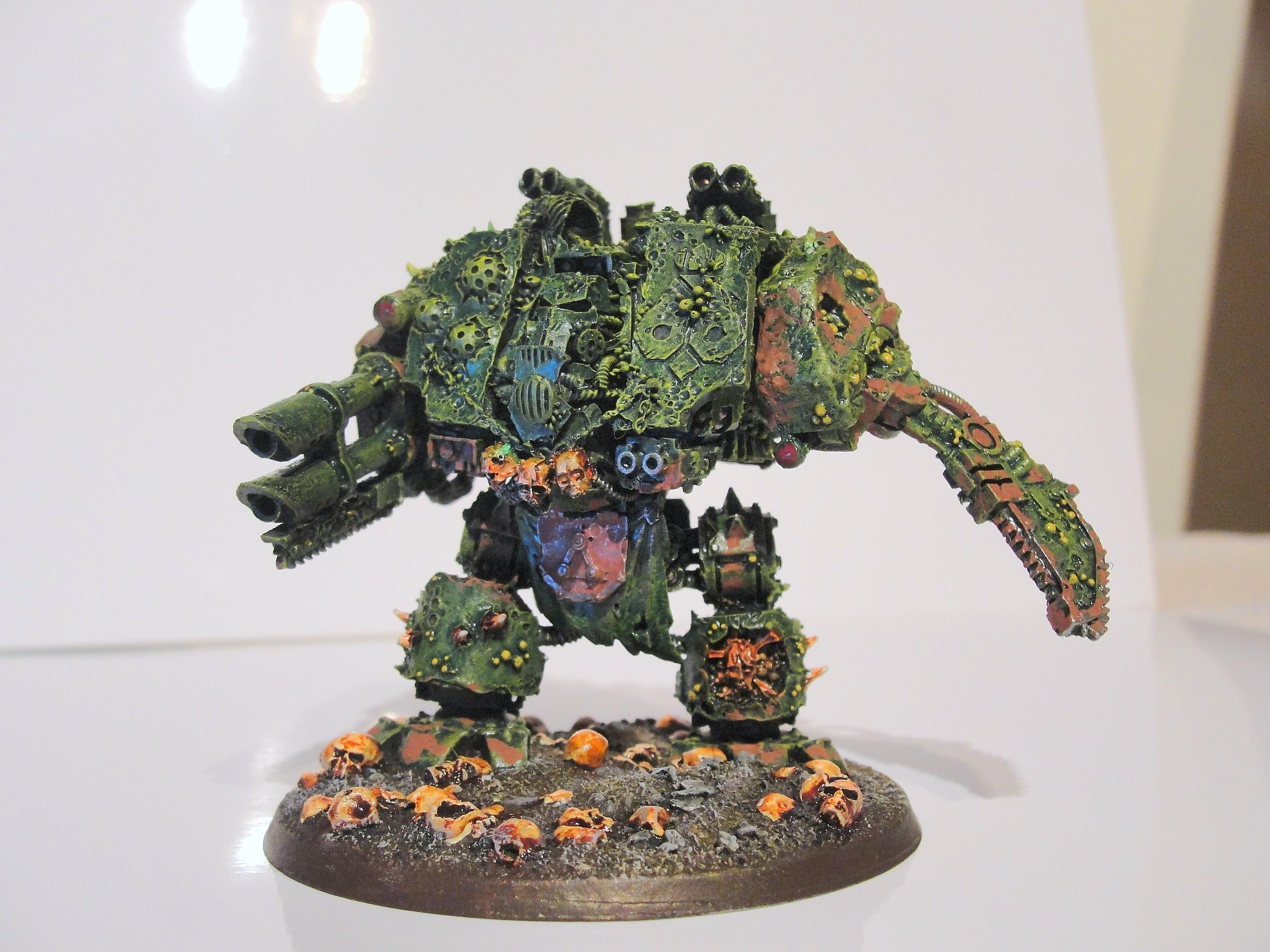 Chaos, Chaos Space Marines, Dreadnought, Forge World, Nurgle, Nurgle Army, Nurgle Dreadnought, Sorcerer, Sorcerer Nurgle