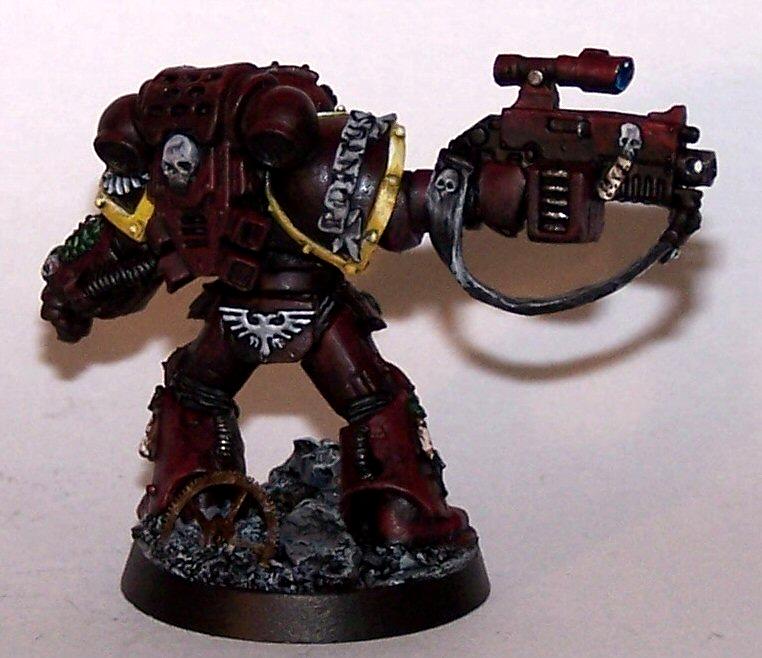 Emperor's Wings, Eye Lenses, Eyes, Lenses, Power Fist, Space Marines, Sternguard Veteran, Work In Progress
