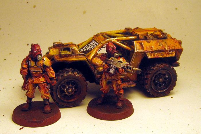 Buggy, Elysian, Gasmas K, Heretic, Jeep, Renegade, Venator