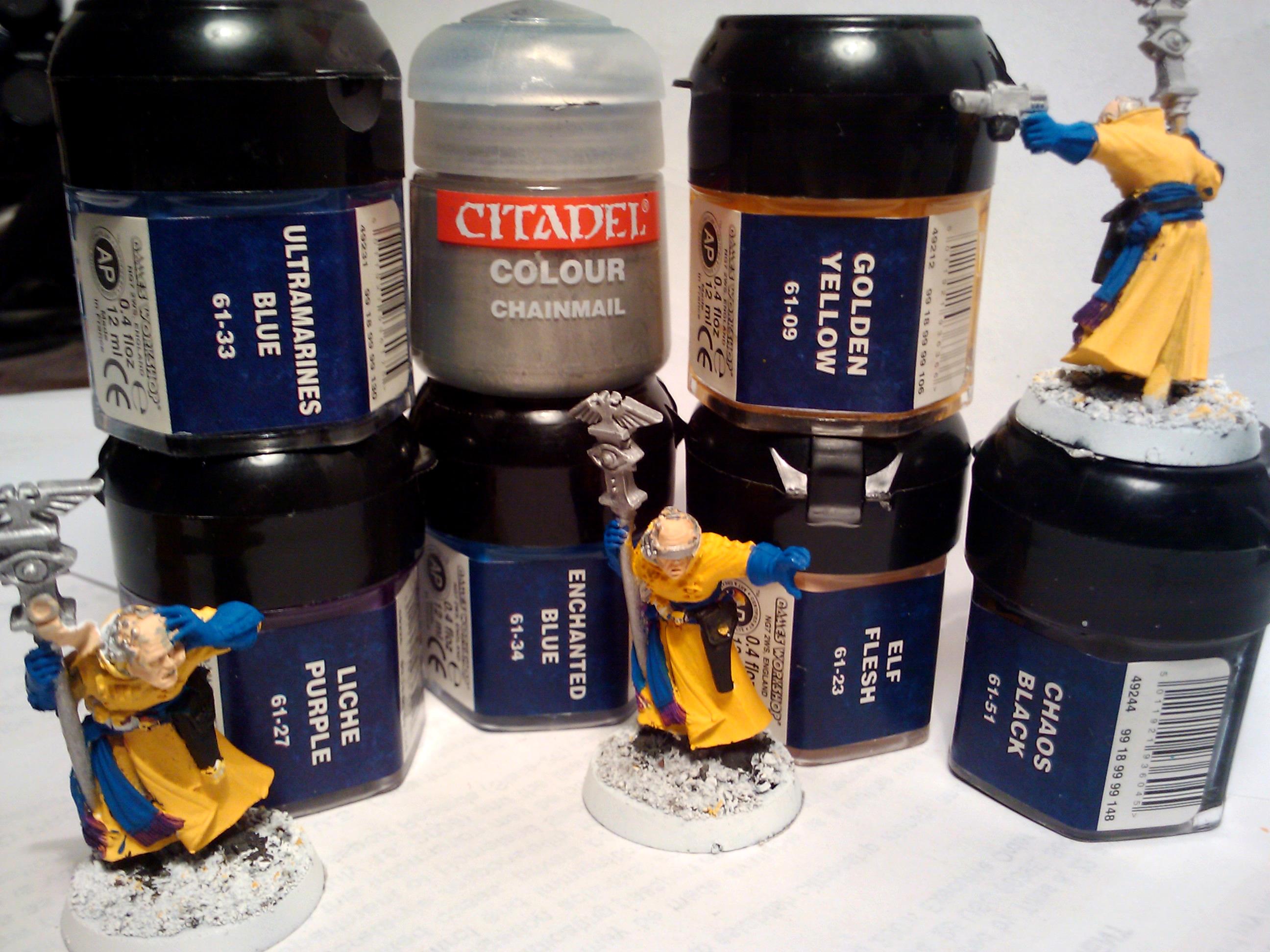 Conversion, Imperial Guard, Mordian Iron Guard, Paint Scheme, Psykers, Warhammer 40,000