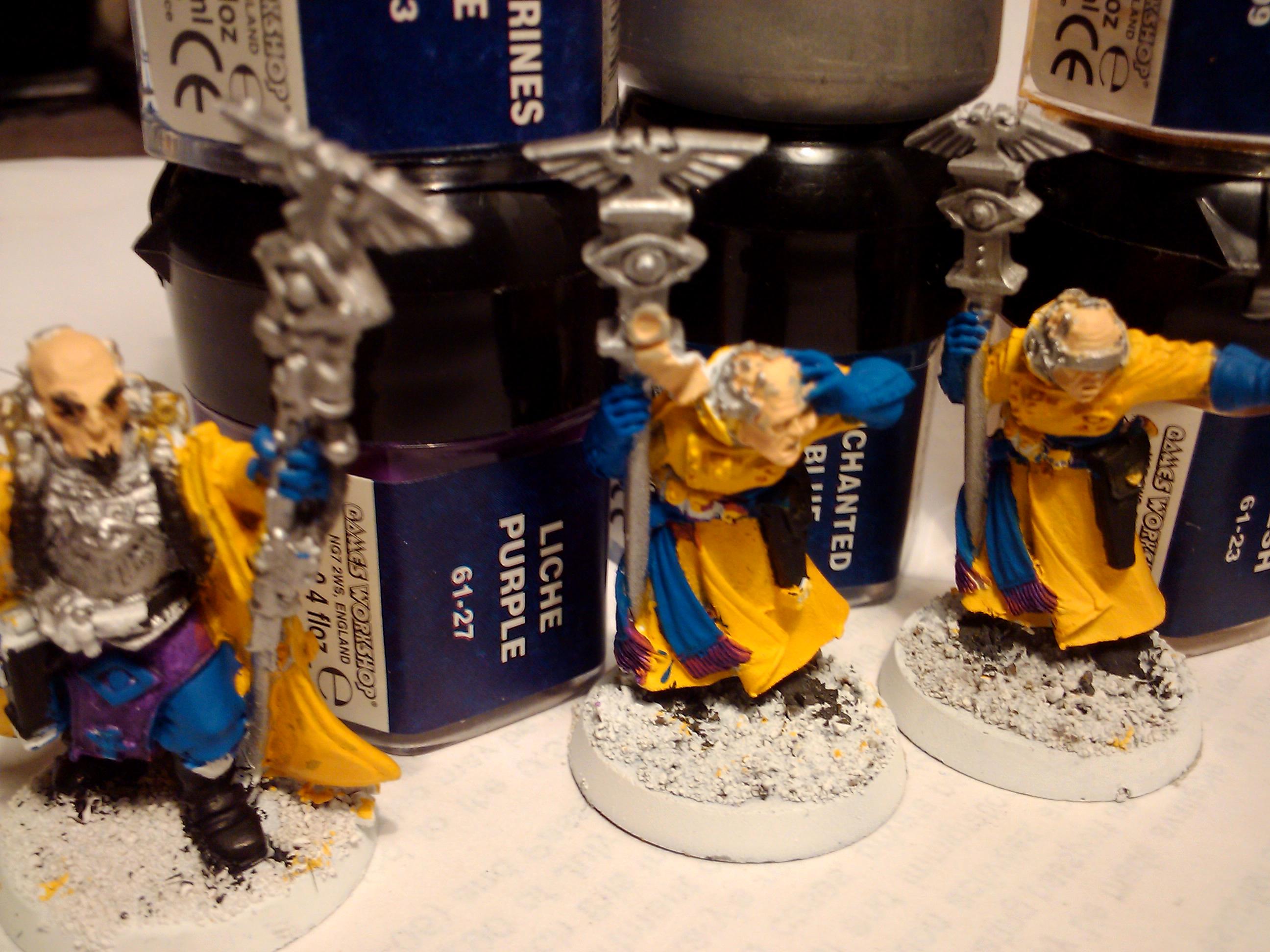 Conversion, Imperial Guard, Mordian Iron Guard, Paint Scheme, Psykers, Warhammer 40,000