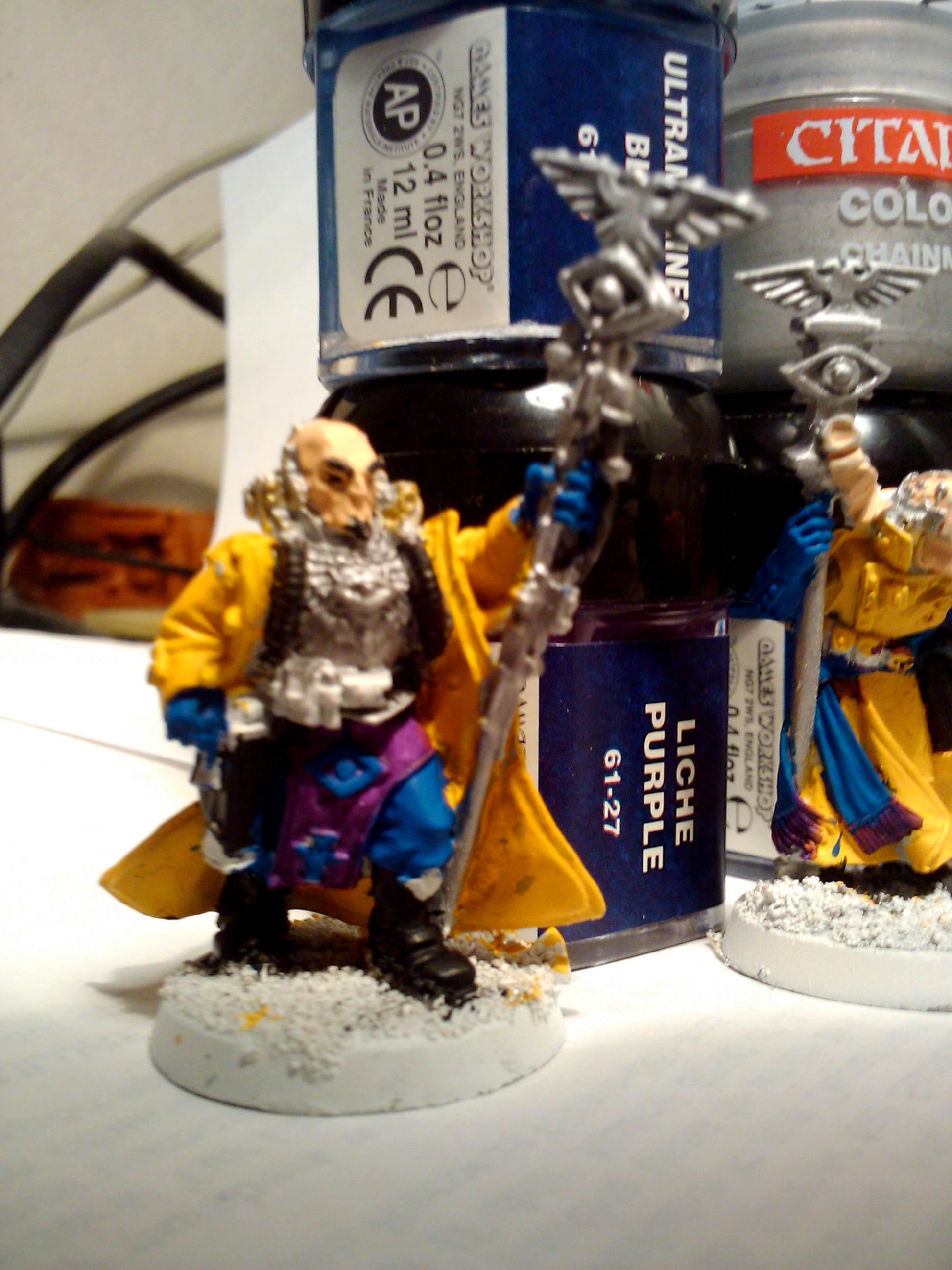 Conversion, Imperial Guard, Mordian Iron Guard, Paint Scheme, Psykers, Warhammer 40,000