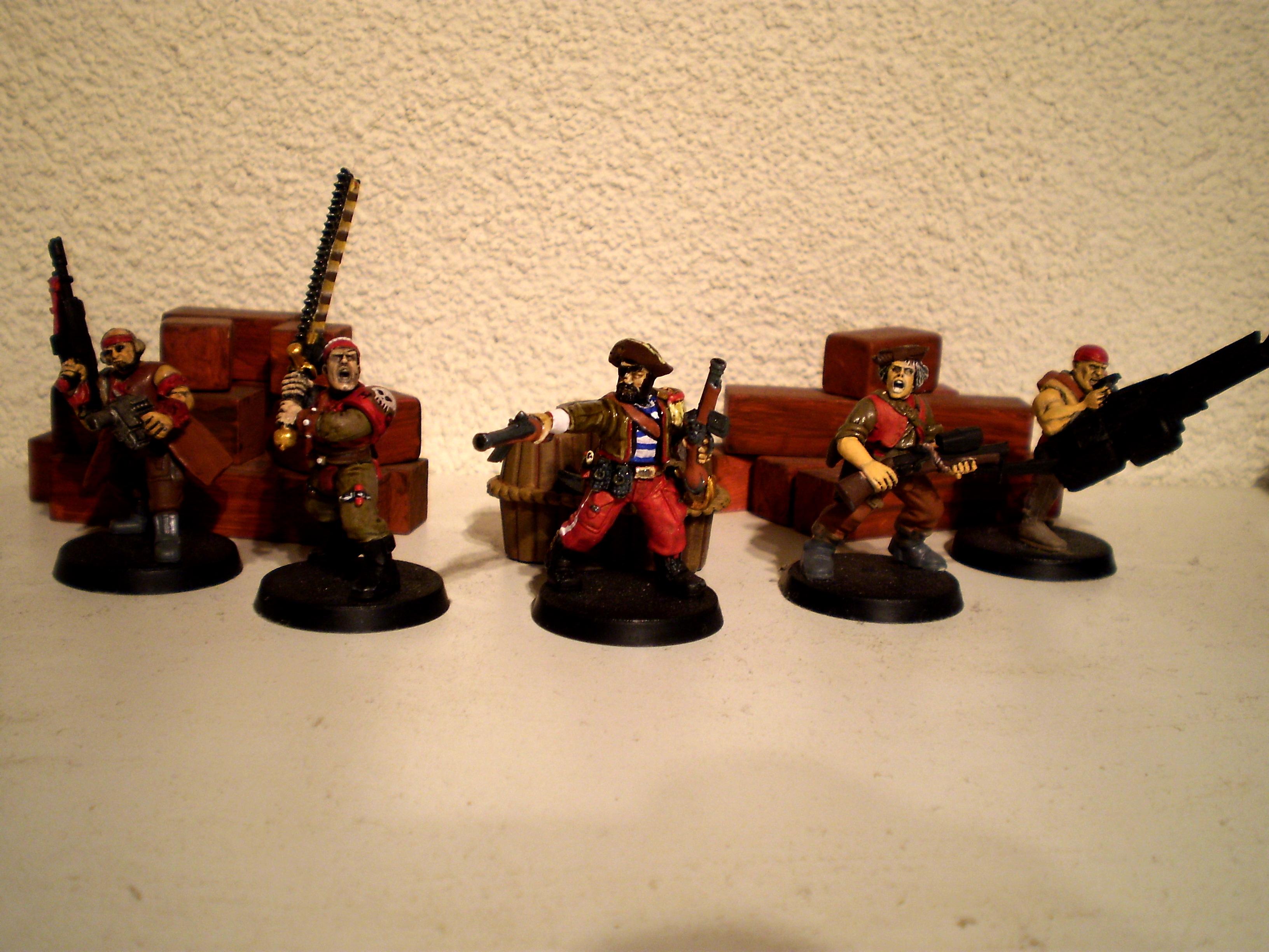 Cardboard, Conversion, Ganger, Madness, Necromunda, Necromunda. Apocalypse, Necropocalypse, Plastic, Weirdness