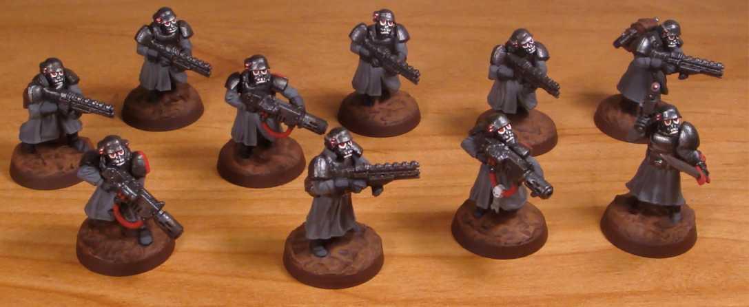 Greatcoats, Imperial Guard, Shock Troopers, Wargames Factory, Warhammer 40,000
