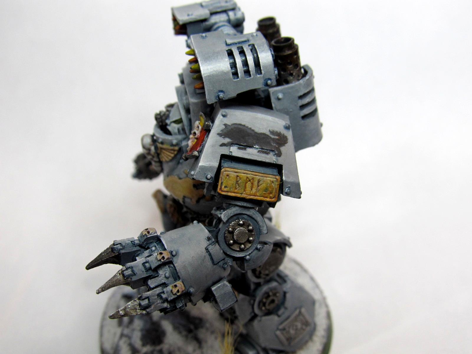 Contemptor, Dreadnought, Lighting, Space Wolves