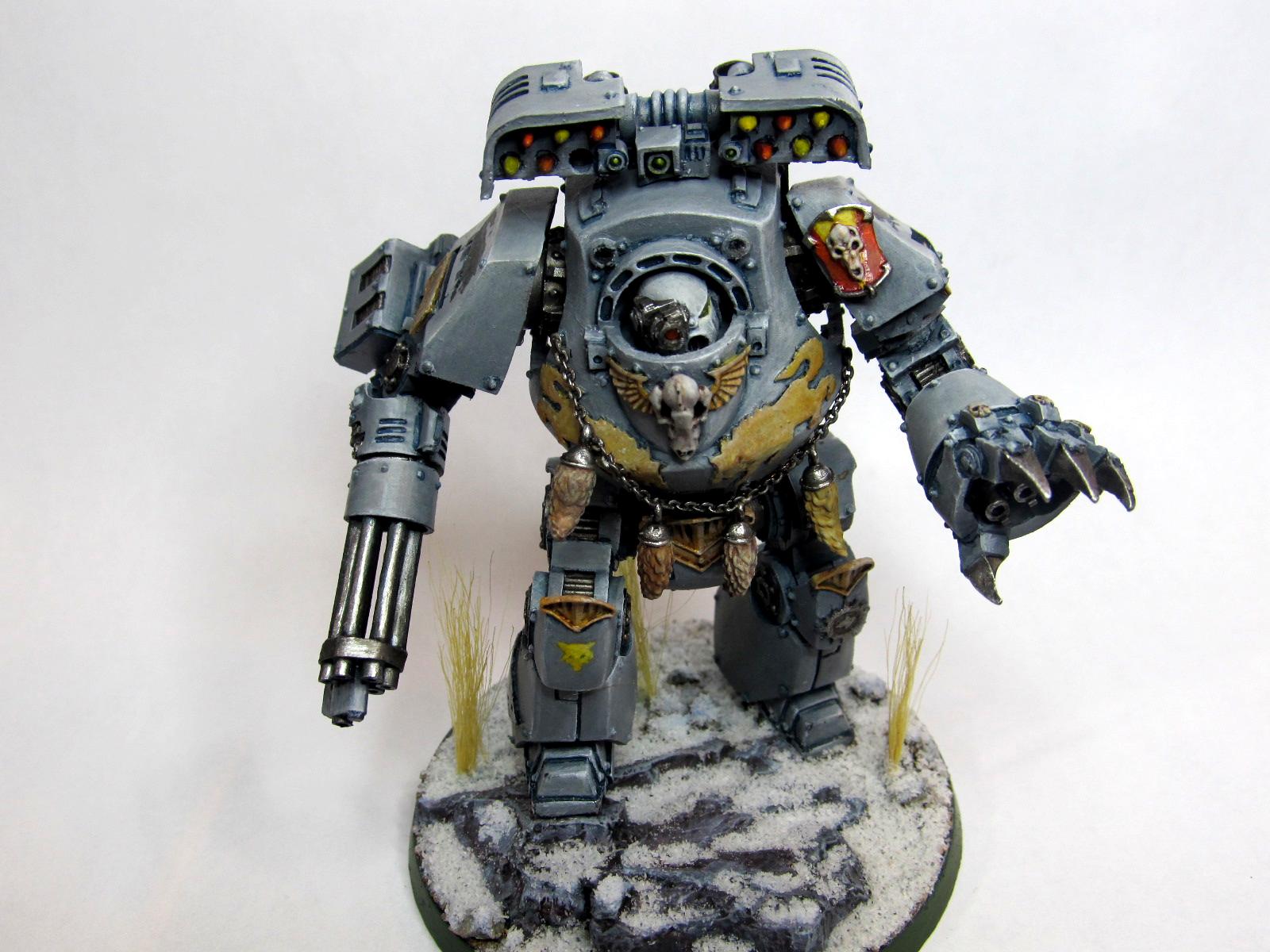 Contemptor, Dreadnought, Lighting, Space Wolves