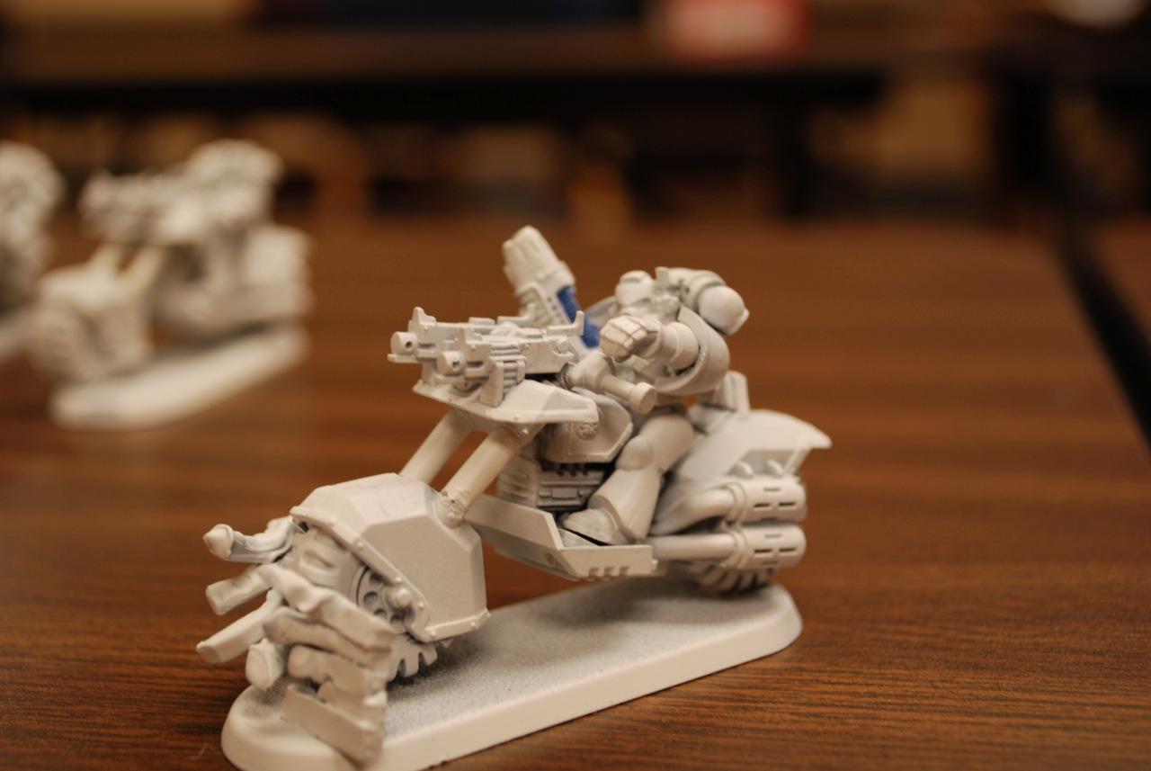 Side shot of the plasma. Small wall is simply sprue exposed to heat to be deformed