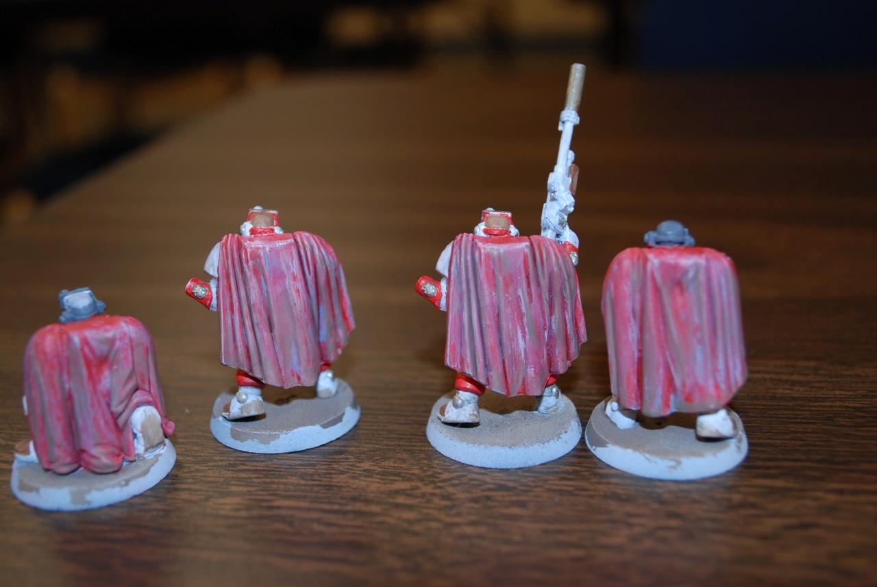 The back of the scouts. the picture didn't quite turn out great. still in love with how they look