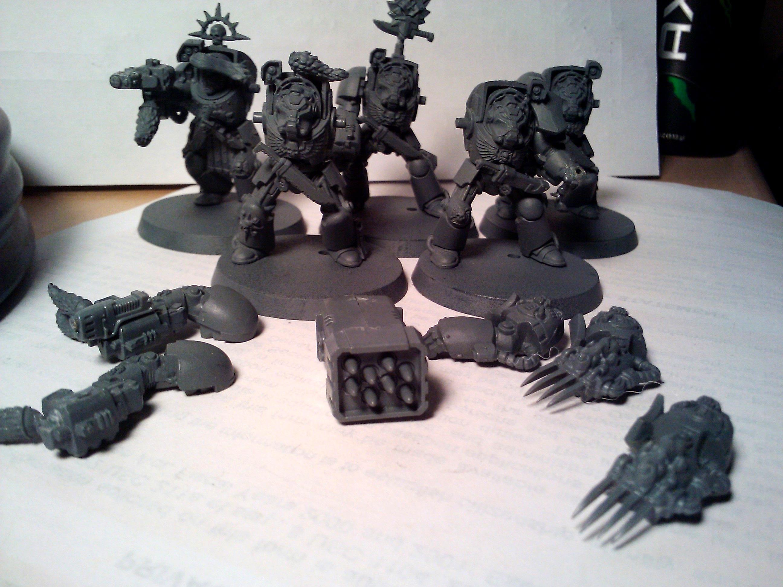 Conversion, Hobby, Kill Team, Scenario, Space Marines, Space Wolves, Sw, Terminator Armor
