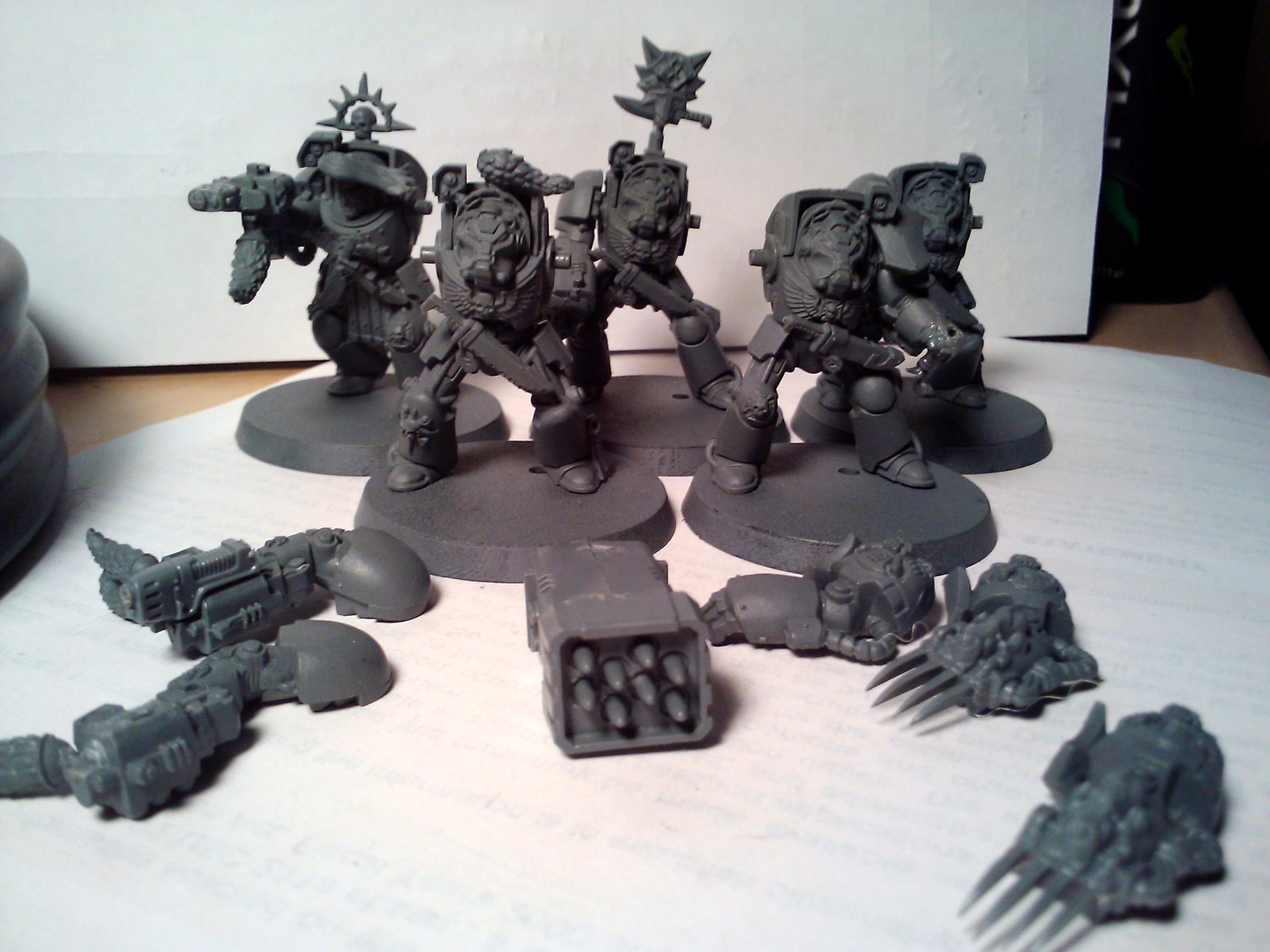 Conversion, Hobby, Kill Team, Scenario, Space Marines, Space Wolves, Sw, Terminator Armor