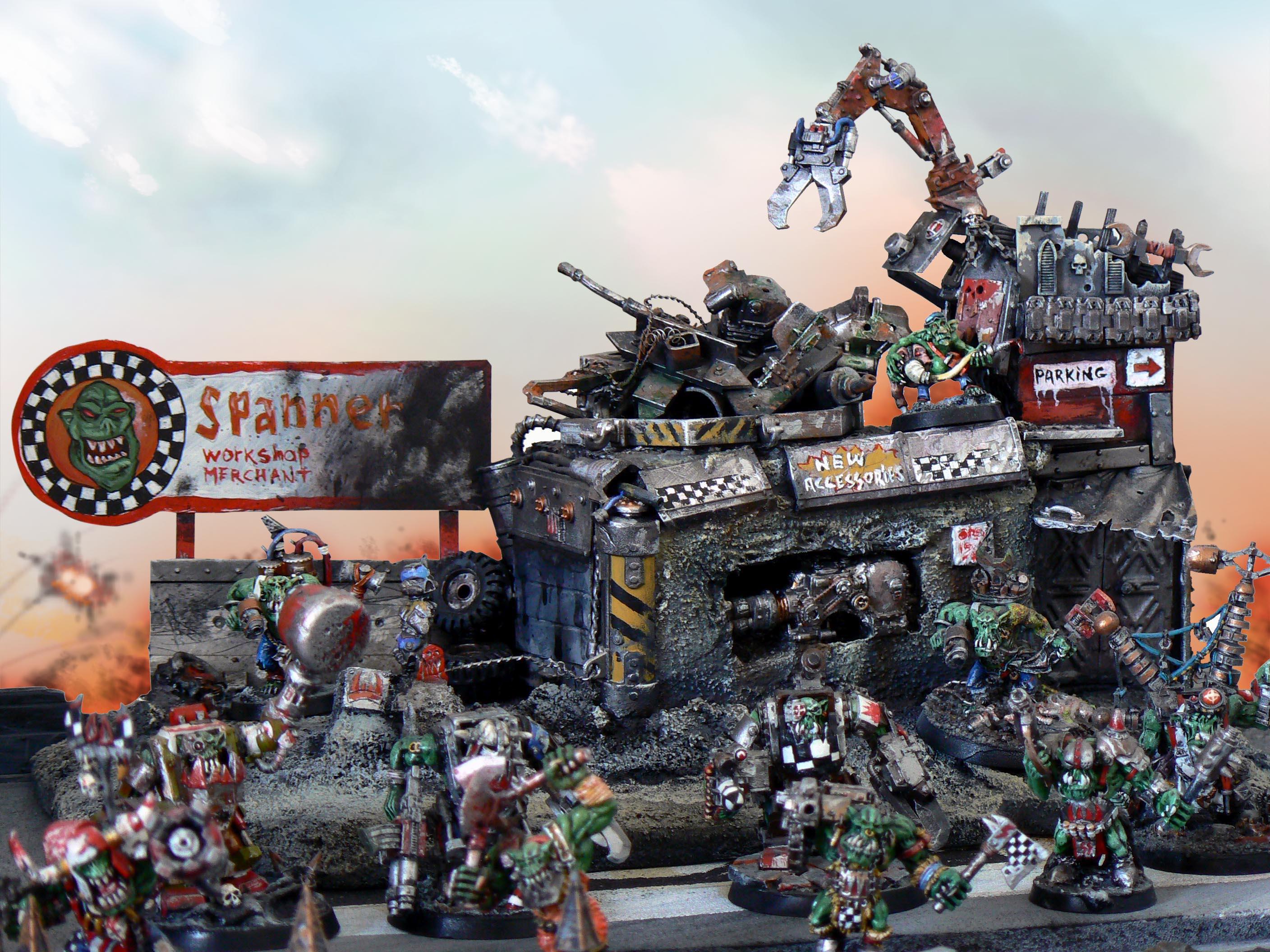Orks, Terrain, Warhammer 40,000
