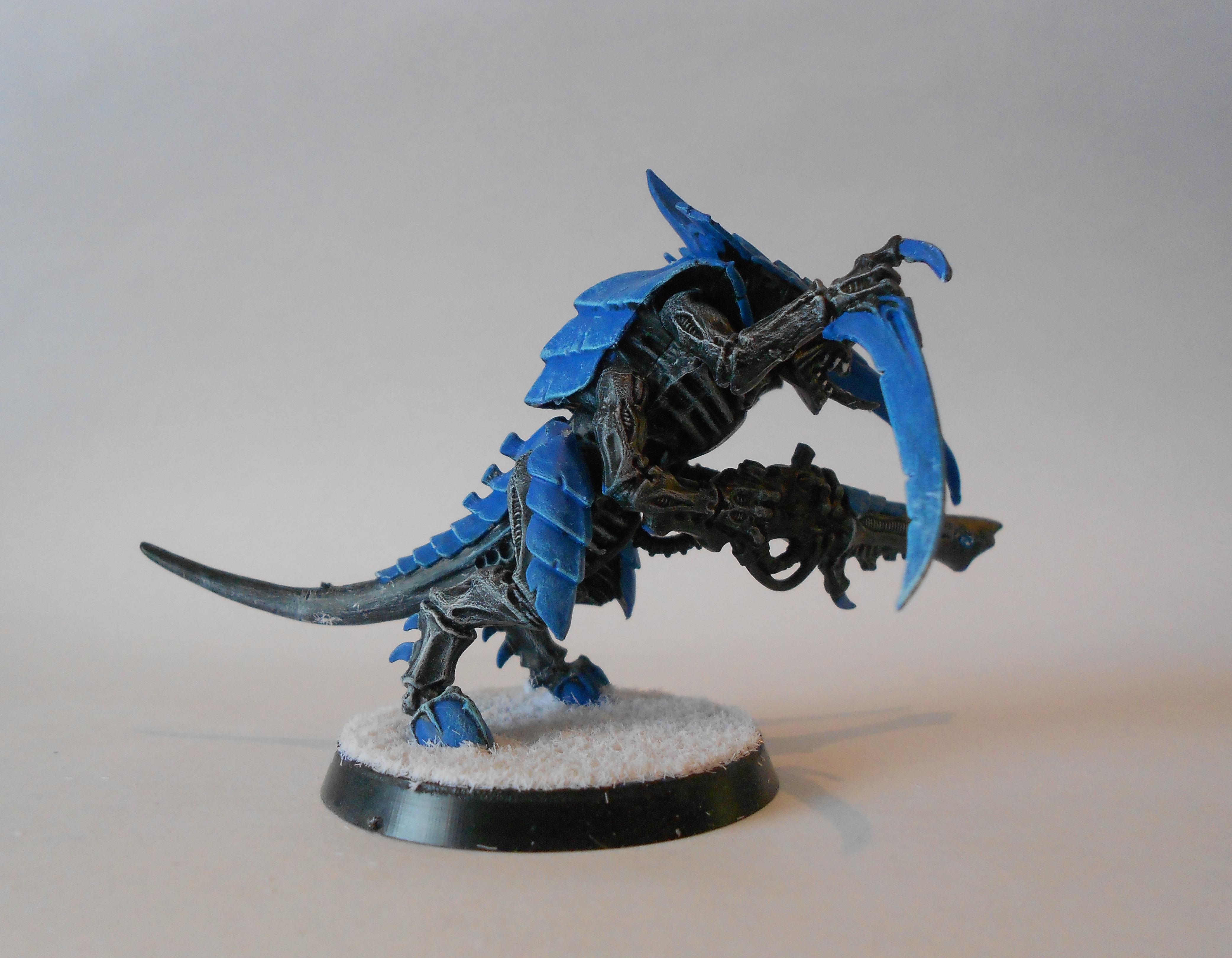 Tyranids, First warrior assembled and painted!