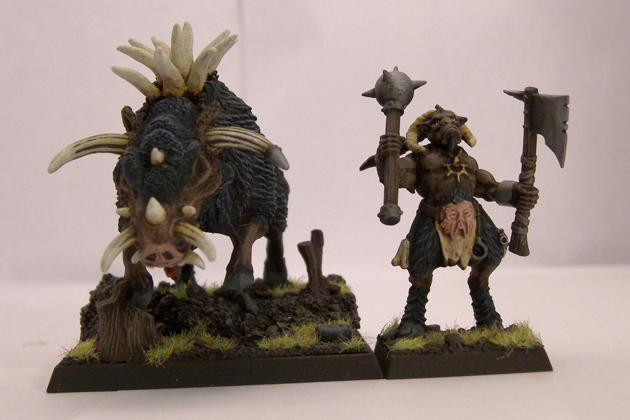 Beast, Beastmen, Boar, Razorgor