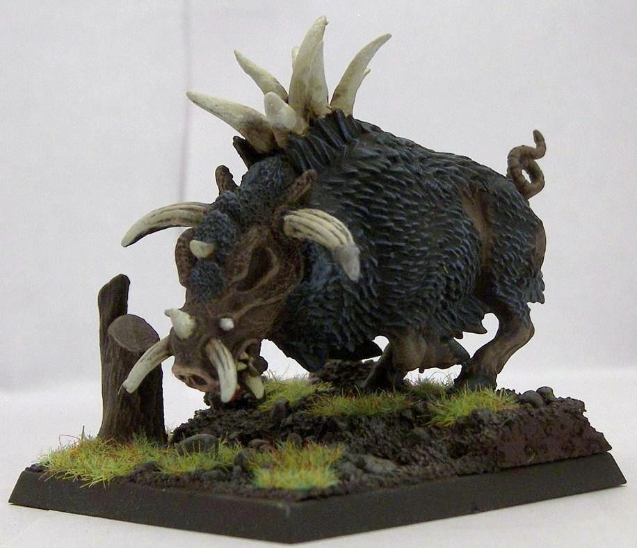 Beast, Beastmen, Boar, Razorgor