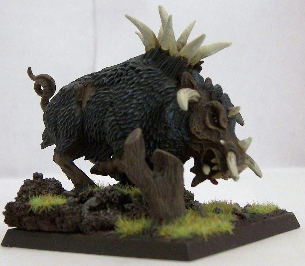 Beast, Beastmen, Boar, Razorgor