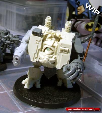 Dreadnought, Iron Wolves Dreadnought WIP