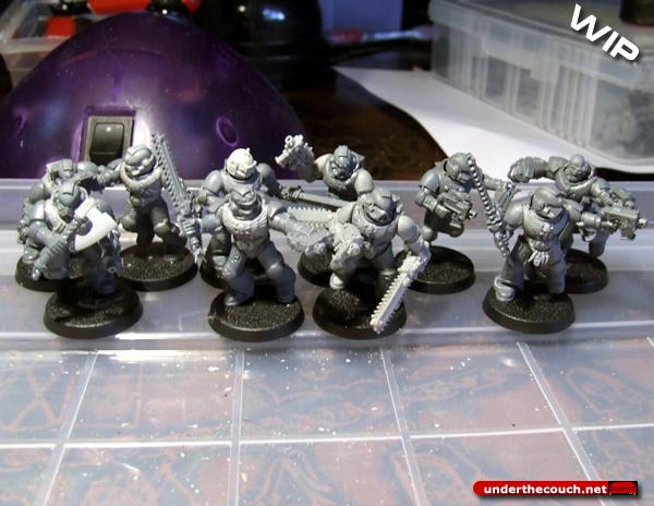 Bloodclaws, Iron Wolves Bloodclaws WIP