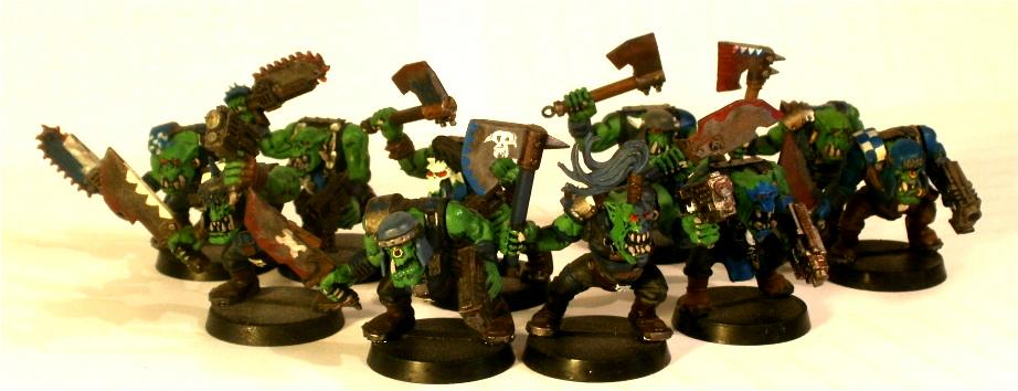 Assault On Black Reach, Boy, Choppa, Death Skullz, Deathskulls, Deff Skullz, Orks, Slugga