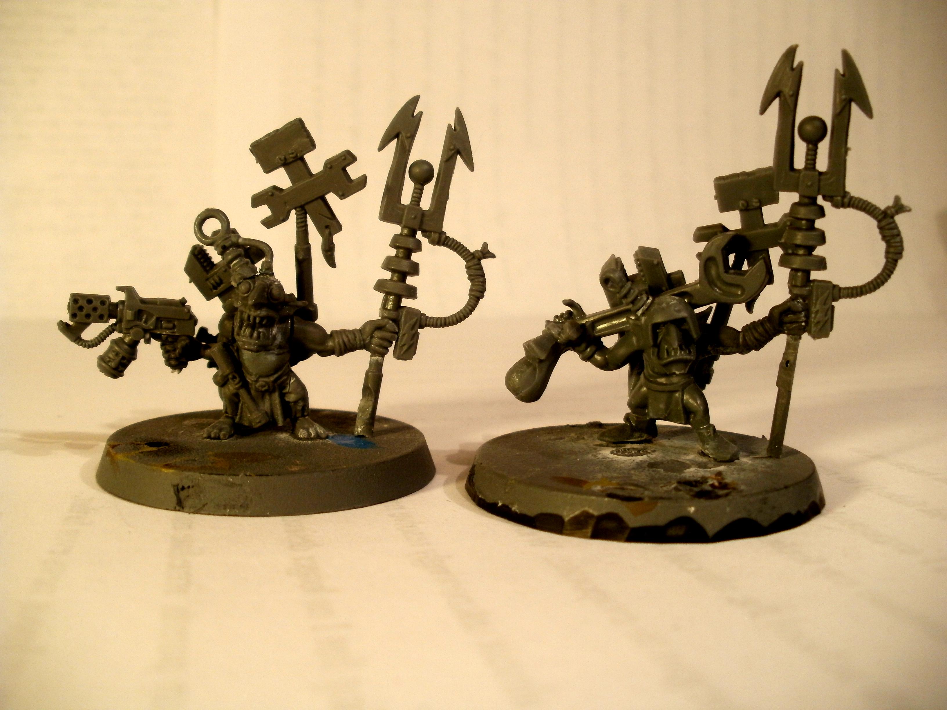 Awesome, Big Mek, Conversion, Grots, Kustom Force Field, Mekboy, Orks, Work In Progress