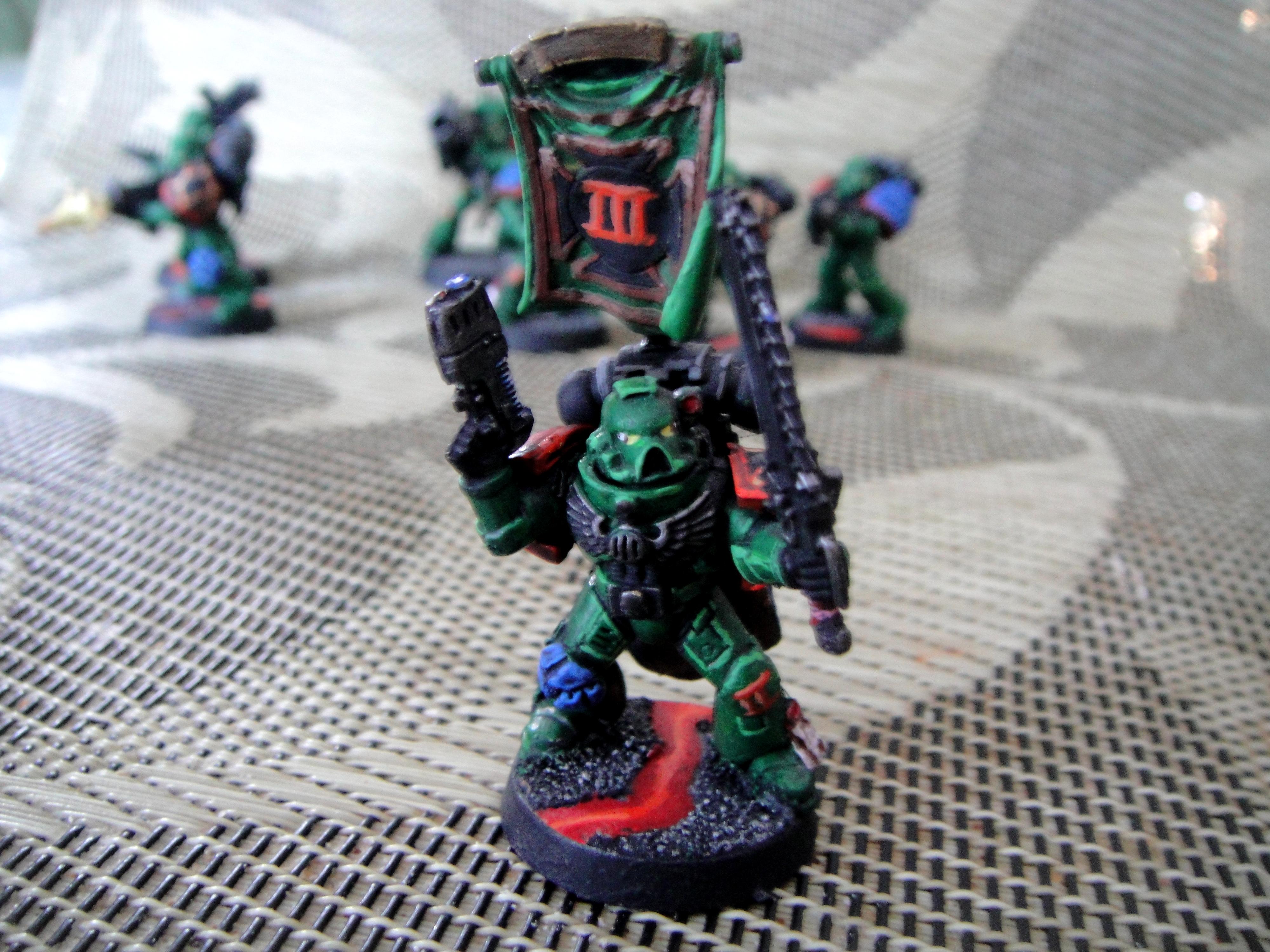 Salamanders, Seargent, Sergeant, Space Marines