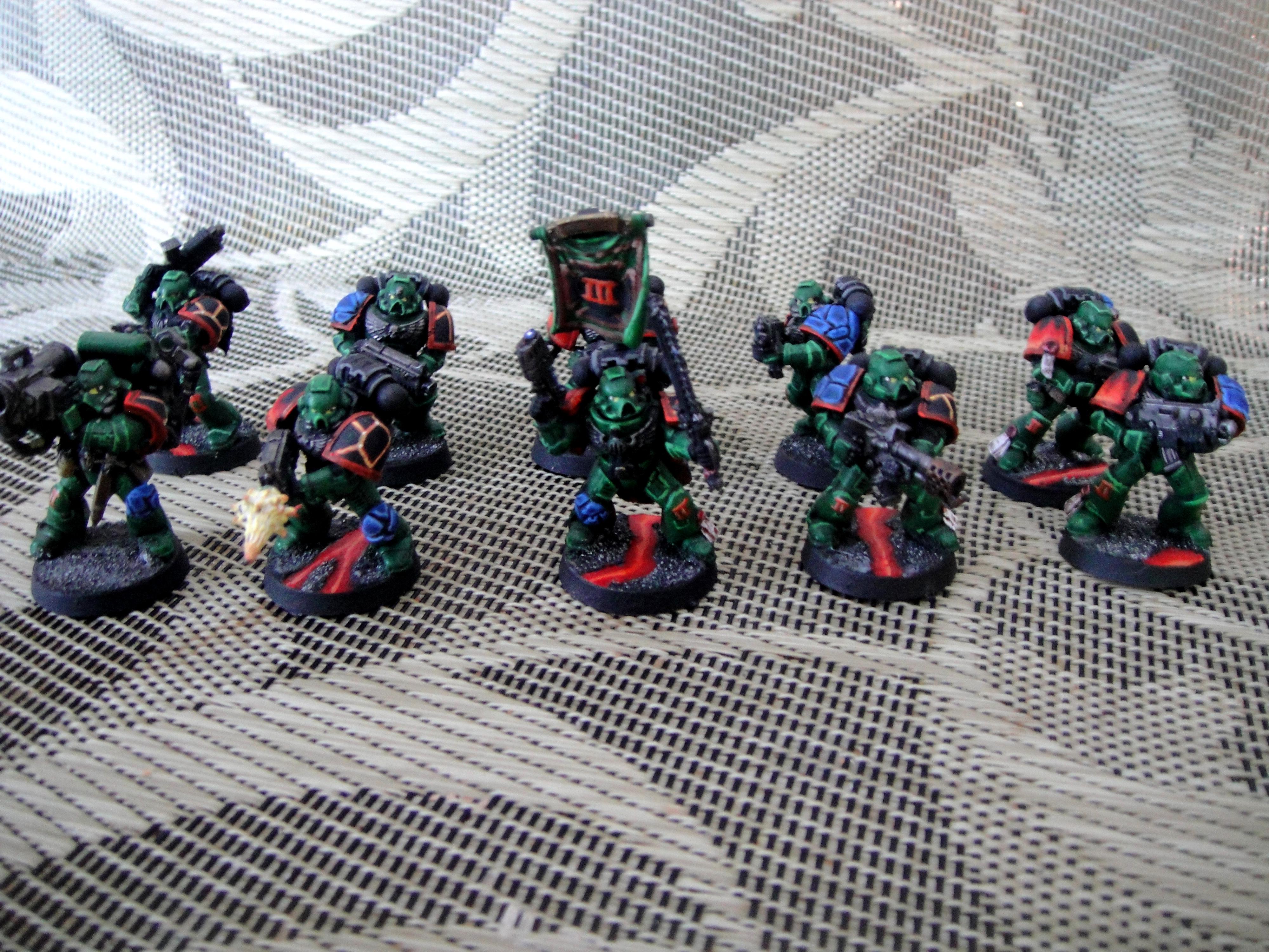 Salamanders, Space Marines, Tactical Squad
