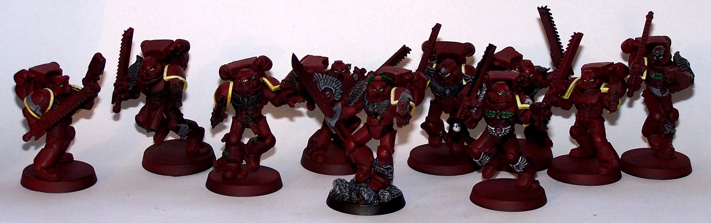 Assault Marines, Astartes, Emperor's Wings, Space Marines, Work In Progress