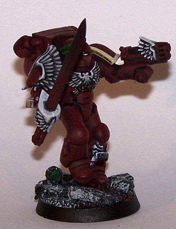 Assault Marines, Emperor's Wings, Sergeant, Space Marines, Work In Progress