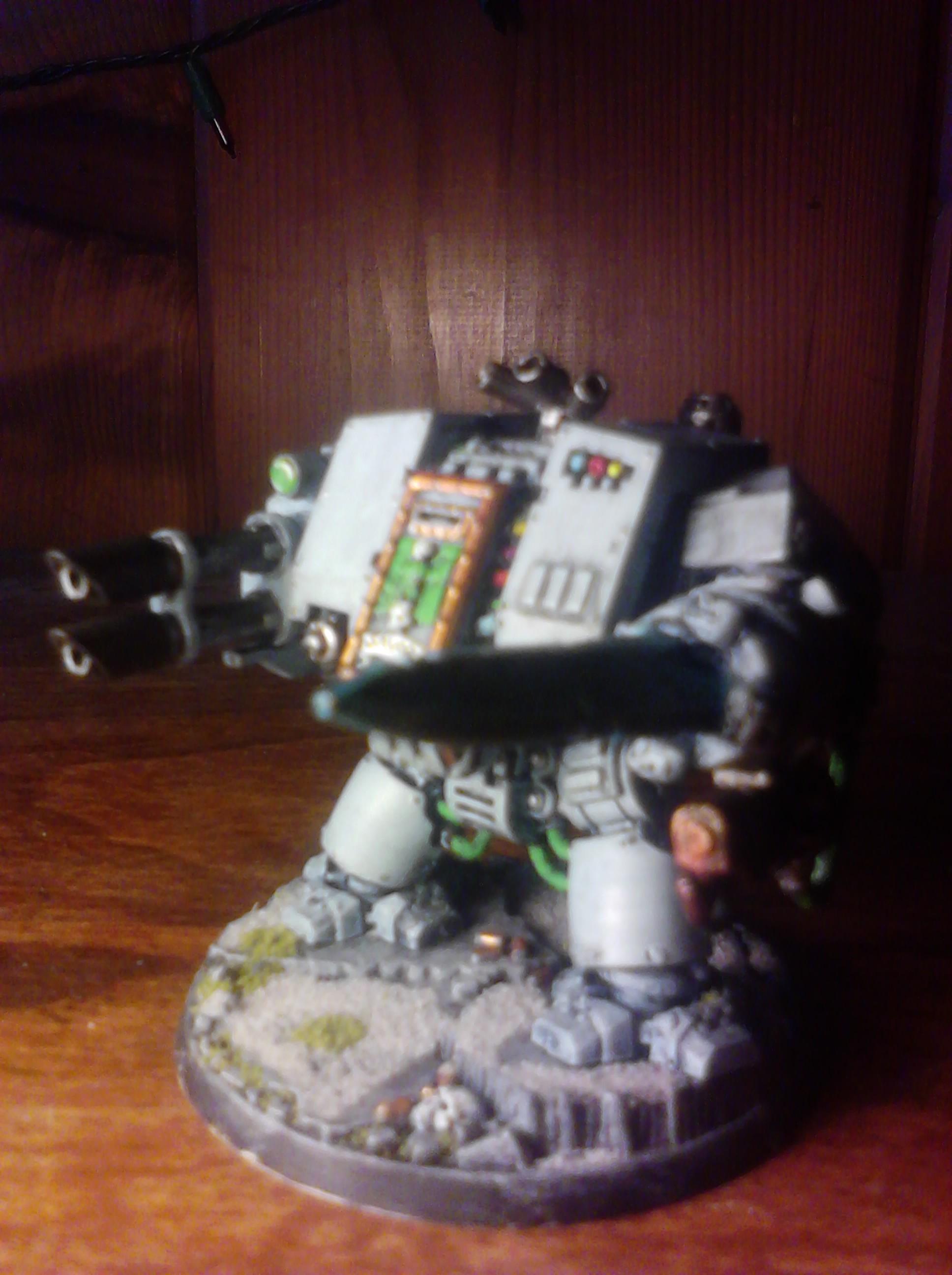 Deadnought with Lascannon and Heavy Flamer