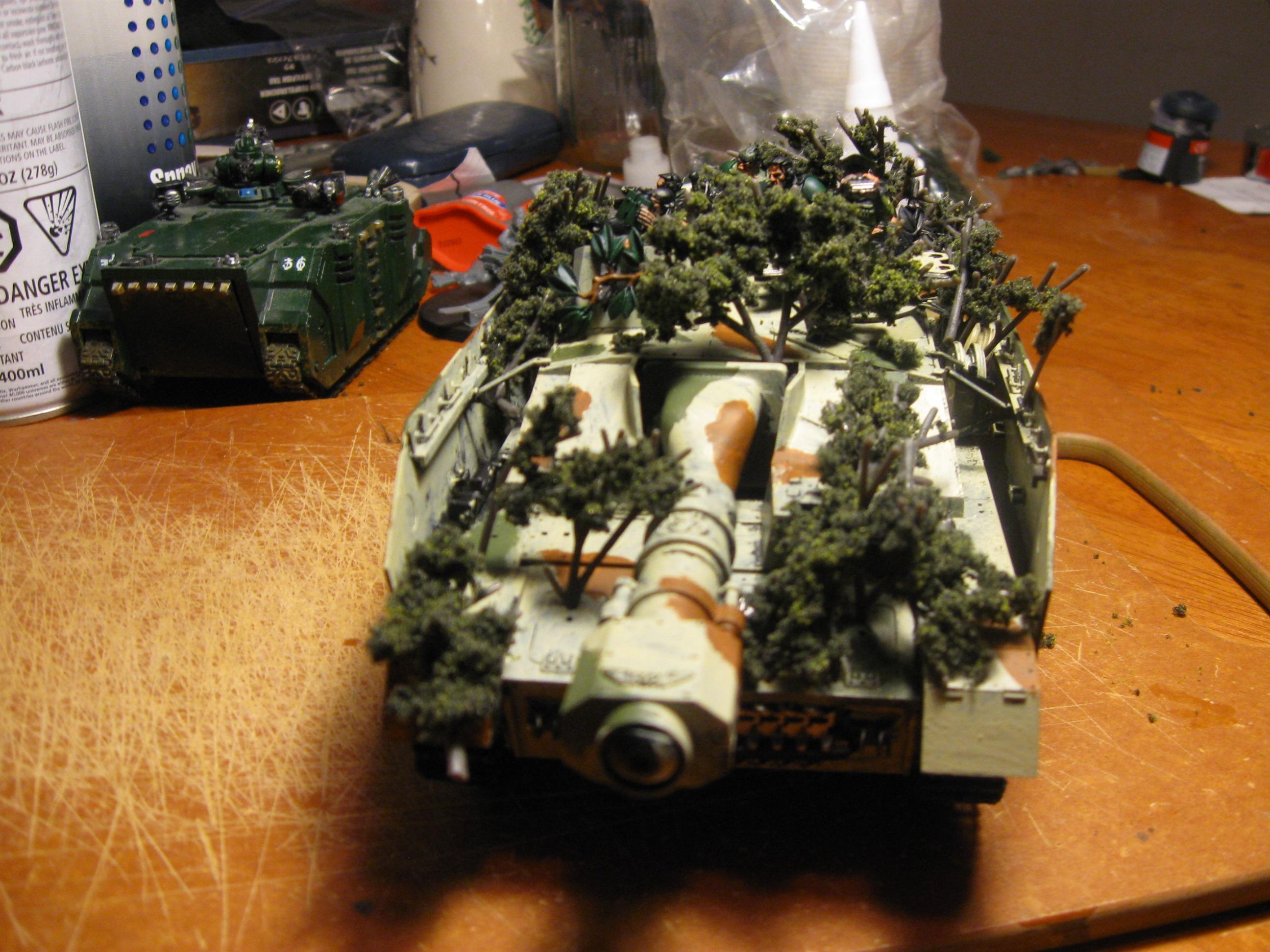 Camouflage, Tank