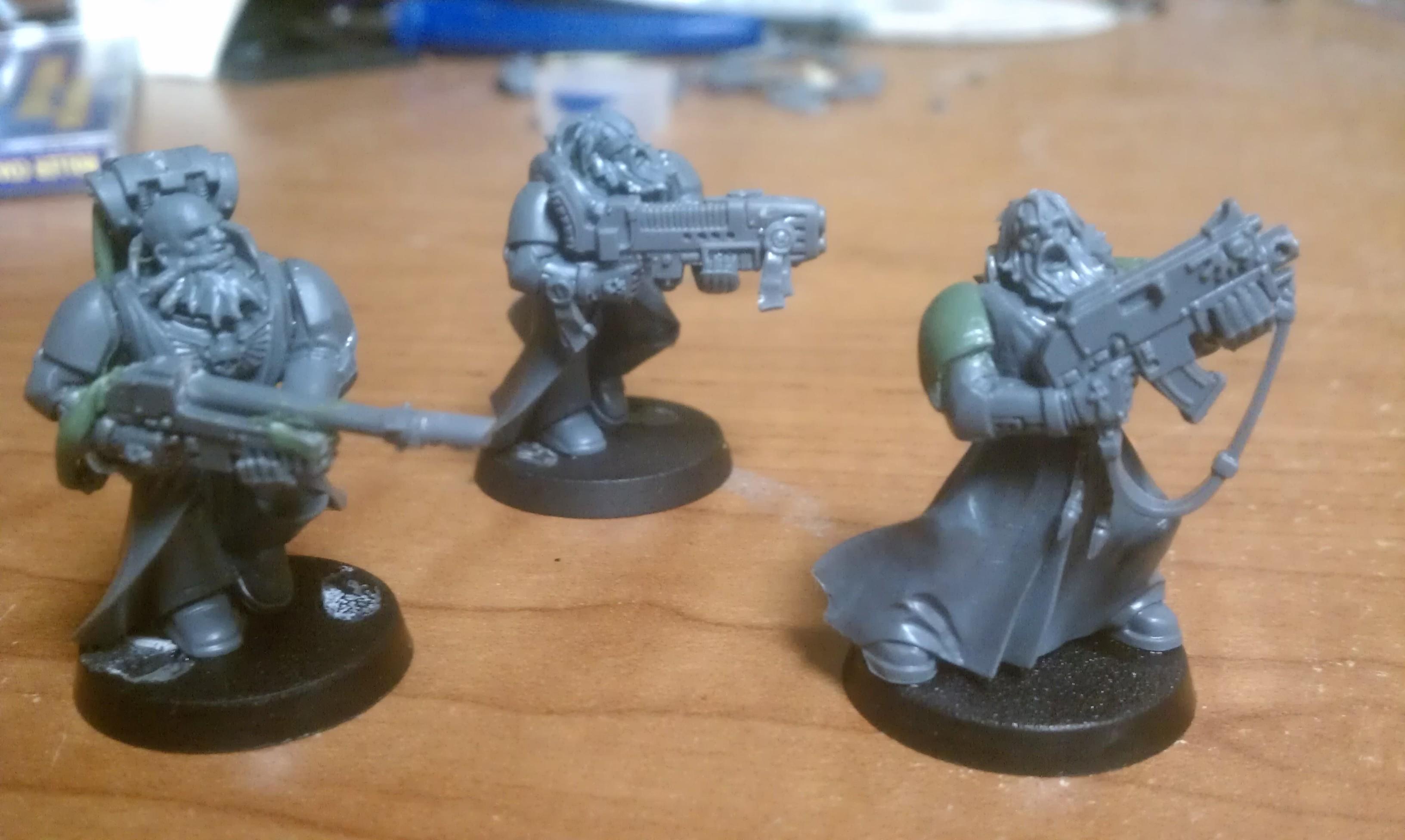 From left to right, Brothers Theros, Clesto, Xerii