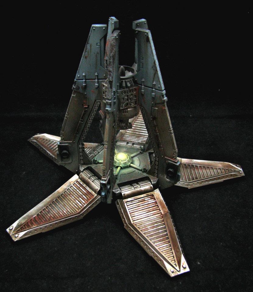 Drop Pod, Glow, Space Marines, Vehicle