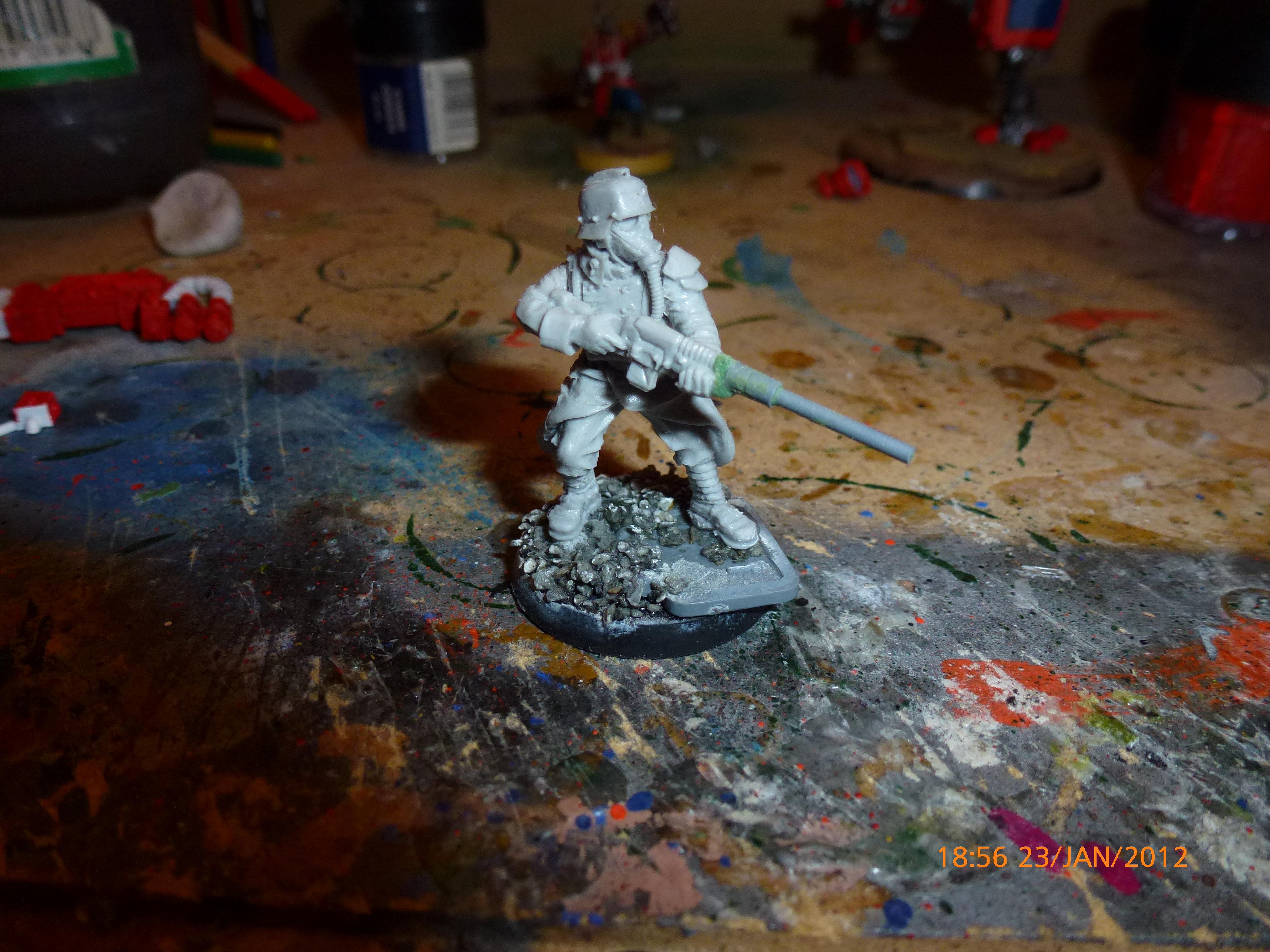 DKOK sniper conversion(scope ideas welcome) I was thinking a long scope
