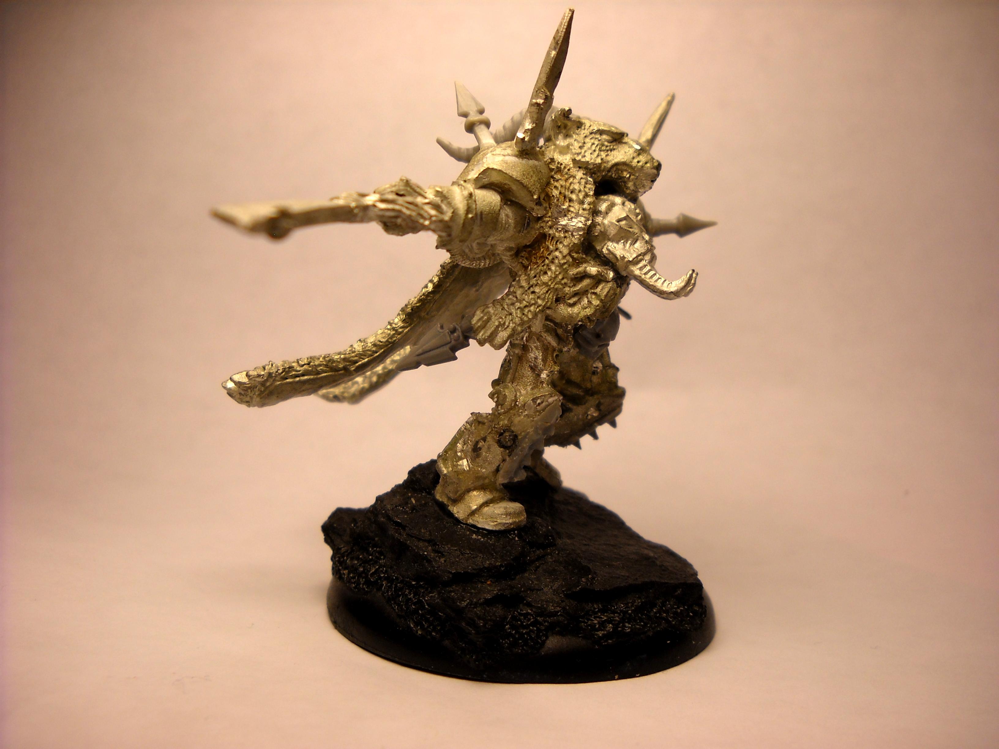 Chaos, Chaos Space Marines, Chaos Undivided, Conversion, Logan Grimnar, Space Marines, Spikes, Terminator Armor, Terminator Lord, Work In Progress