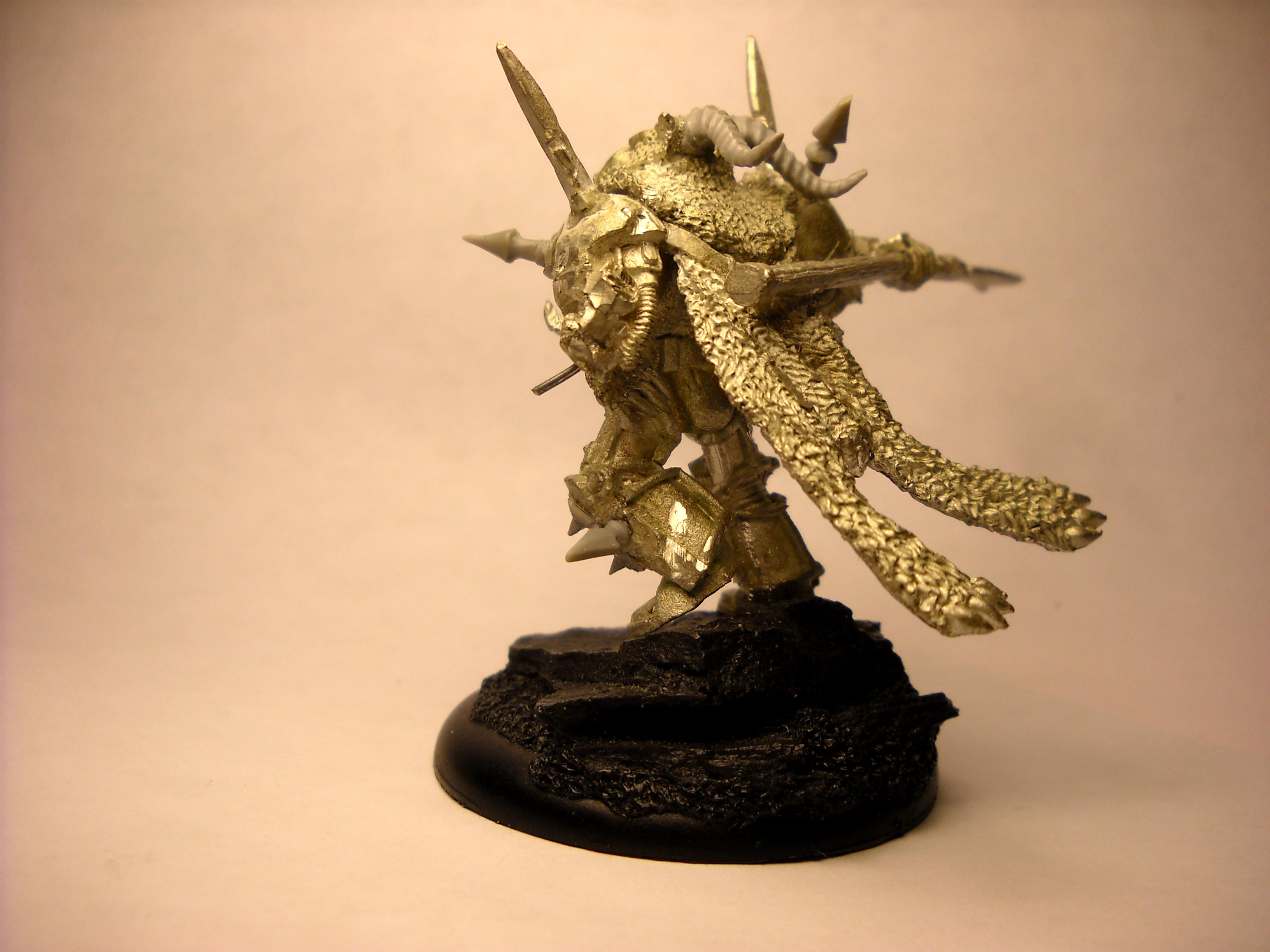 Chaos, Chaos Space Marines, Chaos Undivided, Conversion, Logan Grimnar, Space Marines, Spikes, Terminator Armor, Terminator Lord, Work In Progress